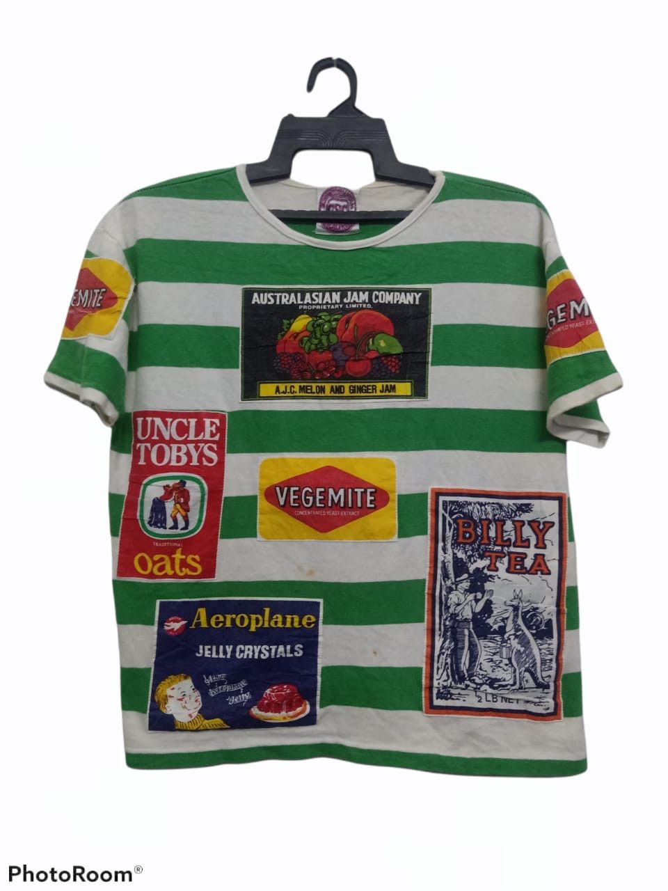 Other Vintage Patchwork Art Radical Project Stripe Tee Size US L / EU 52-54 / 3 - 1 Thumbnail
