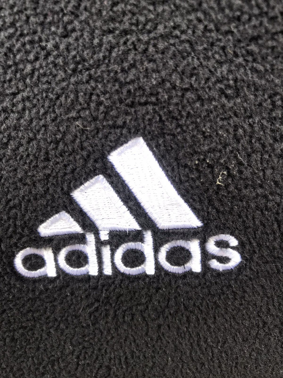 Adidas Vintage Adidas All Blacks Fleece Half Zip Fleece Jacket Size US M / EU 48-50 / 2 - 5 Thumbnail