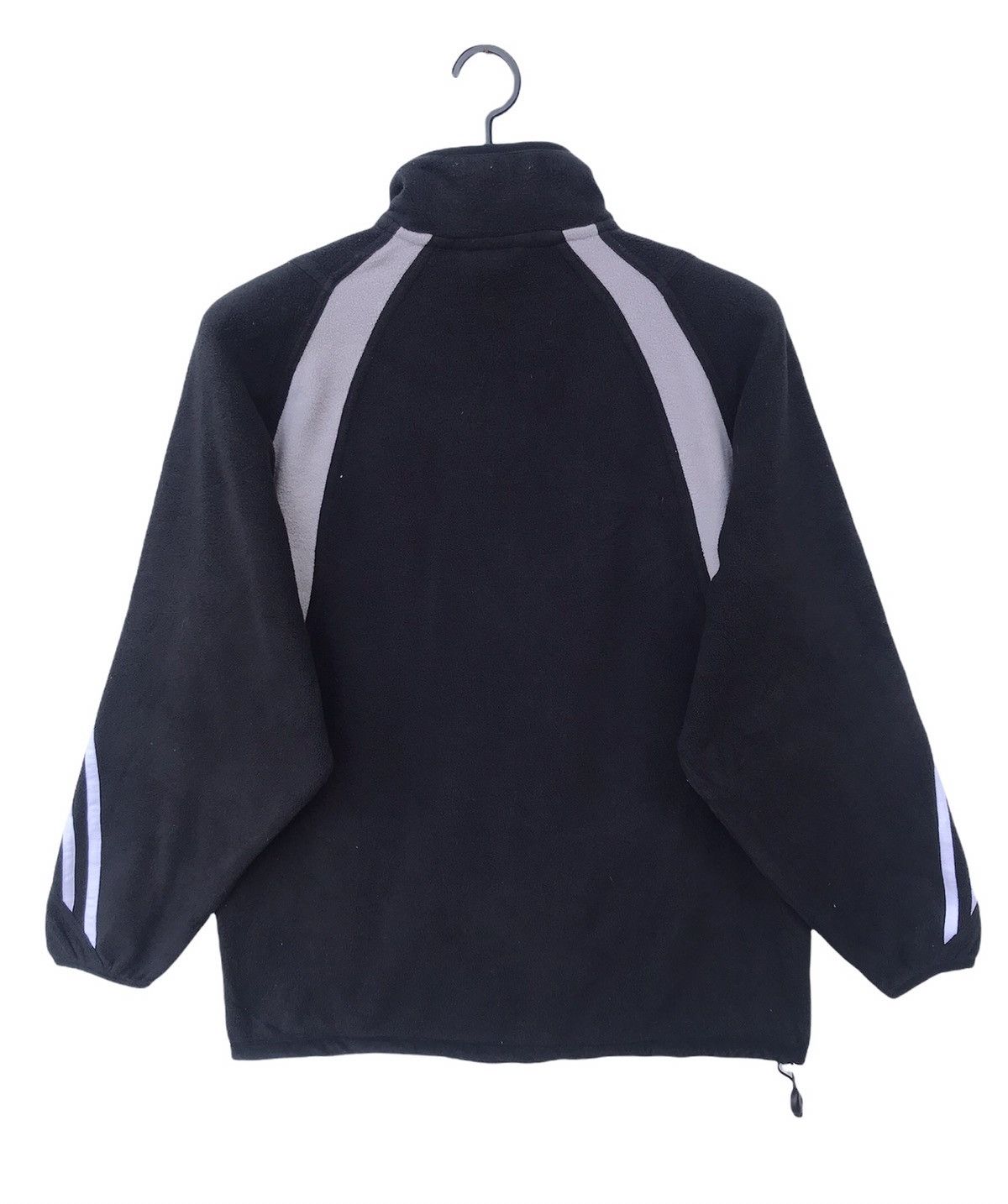 Adidas Vintage Adidas All Blacks Fleece Half Zip Fleece Jacket Size US M / EU 48-50 / 2 - 9 Thumbnail