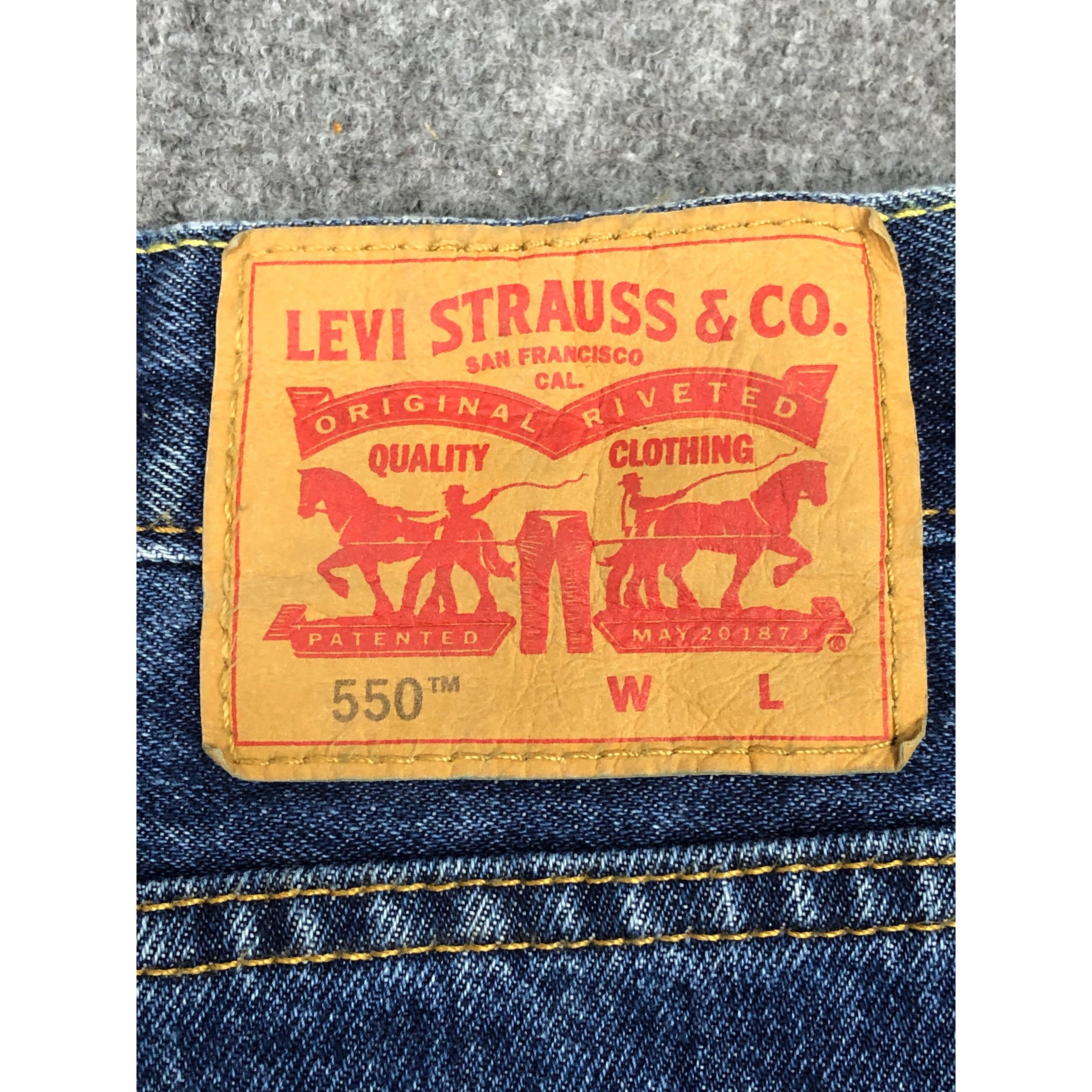 Levi's Vintage Levis 550 Blue Jeans Oversized DP0540 Size US 44 / EU 60 - 5 Thumbnail