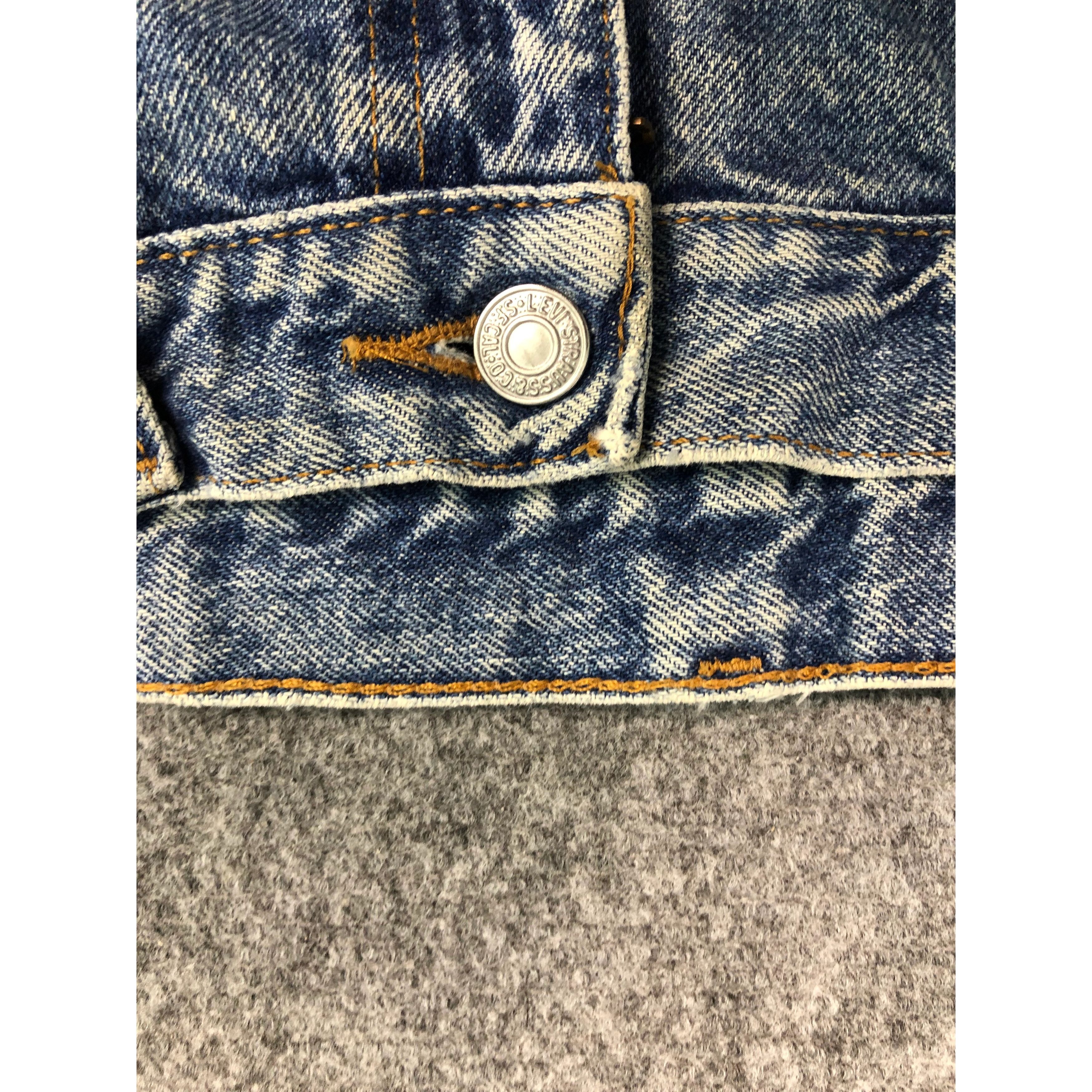 Levi's Vintage 90s Levis 550 Lightwash Jeans DP0561 Size US 38 / EU 54 - 7 Thumbnail