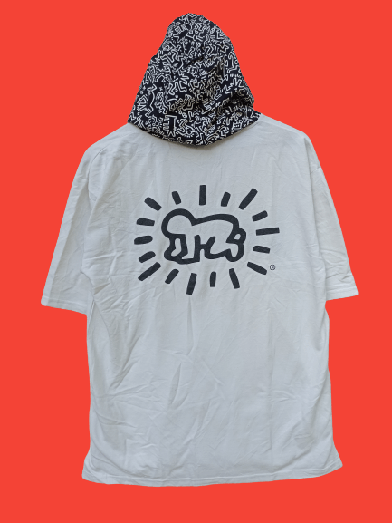 Keith Haring Keith Haring short sleeve with Hoodies Size US M / EU 48-50 / 2 - 3 Thumbnail