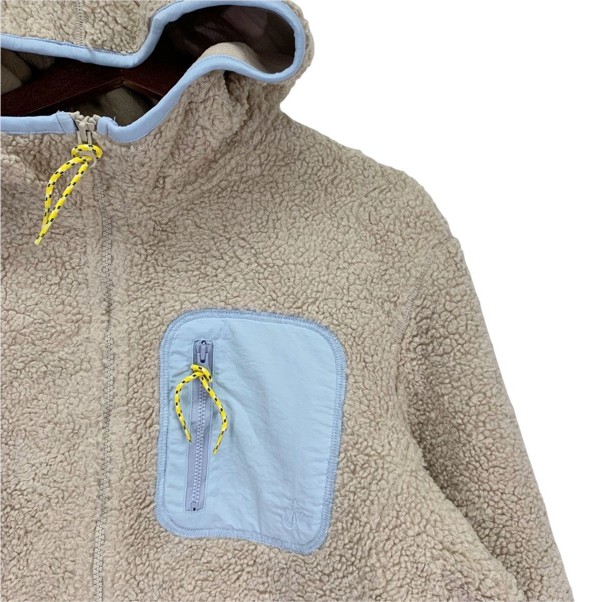 JW Anderson × Japanese Brand × Uniqlo Vintage Uniqlo X JW Anderson Fleece Hoodie Size US S / EU 44-46 / 1 - 4 Thumbnail
