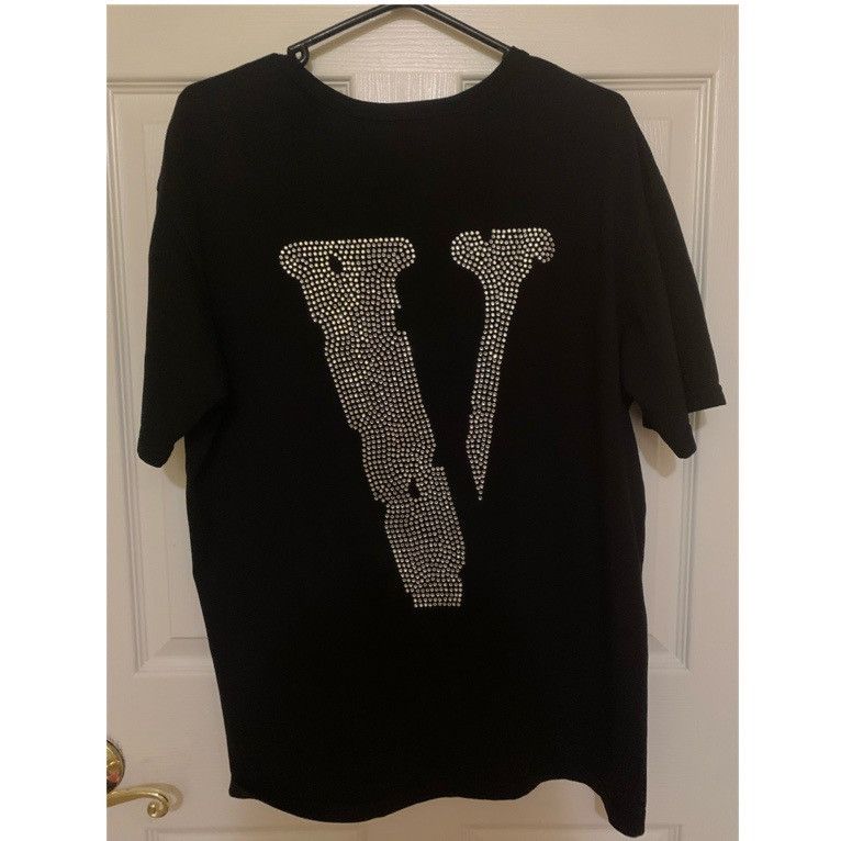 Vlone swarovski outlet shirt