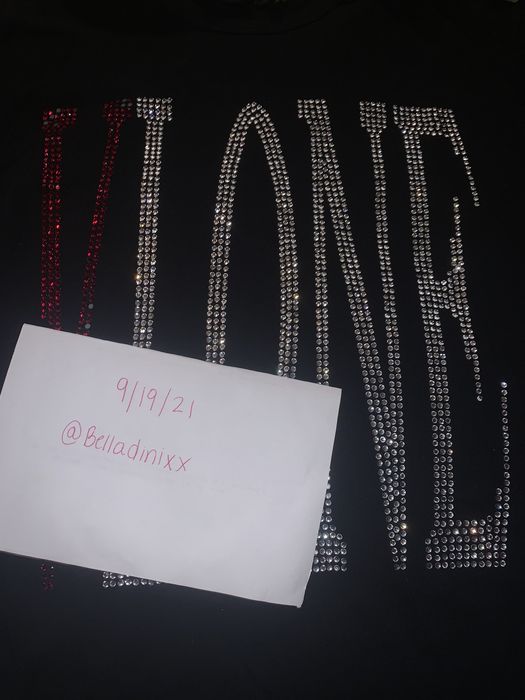 Vlone swarovski outlet shirt