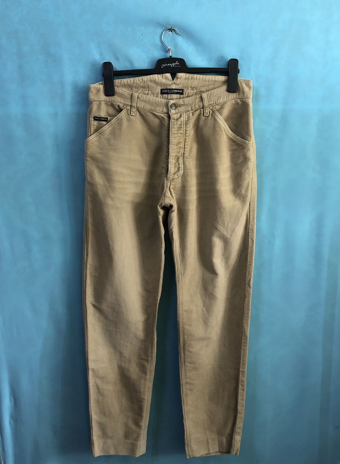 Dolce & Gabbana 1990s velvet tailored industria #A1 Size US 32 / EU 48 - 2 Thumbnail