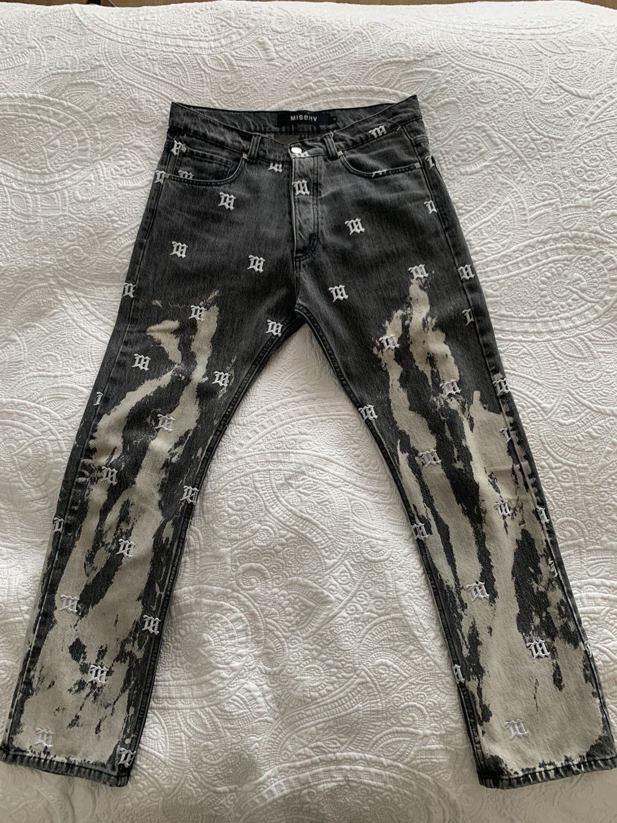 Misbhv MISBHV Acid Monogram Jeans