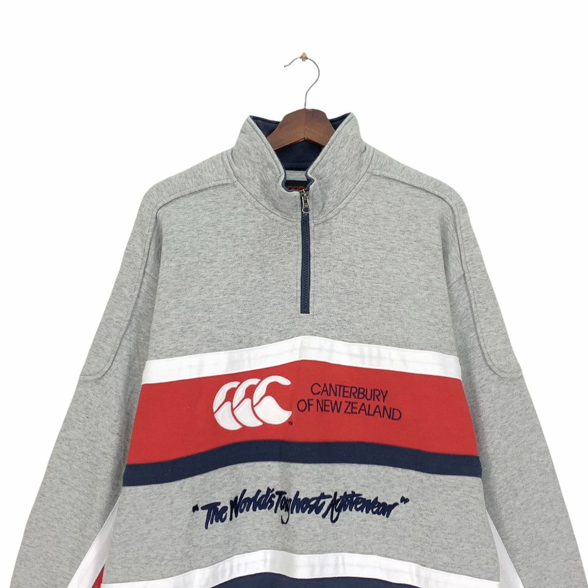 Canterbury of New Zealand Nice! Canterbury Of New Zealand Half Zip Sweatshirt Size US L / EU 52-54 / 3 - 3 Thumbnail