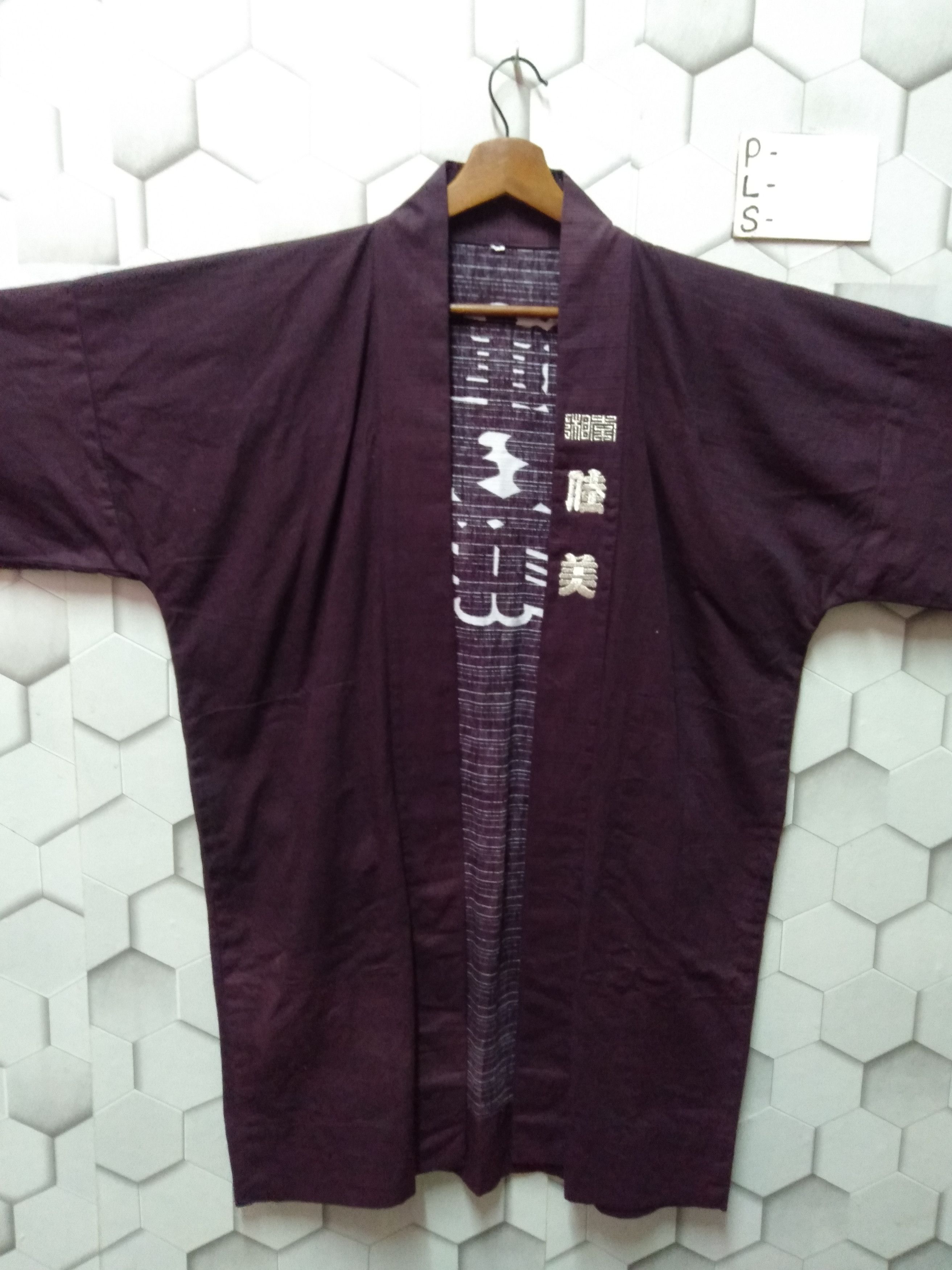 Japanese Brand Vintage kimono haori hanten jinbei Size US L / EU 52-54 / 3 - 2 Thumbnail