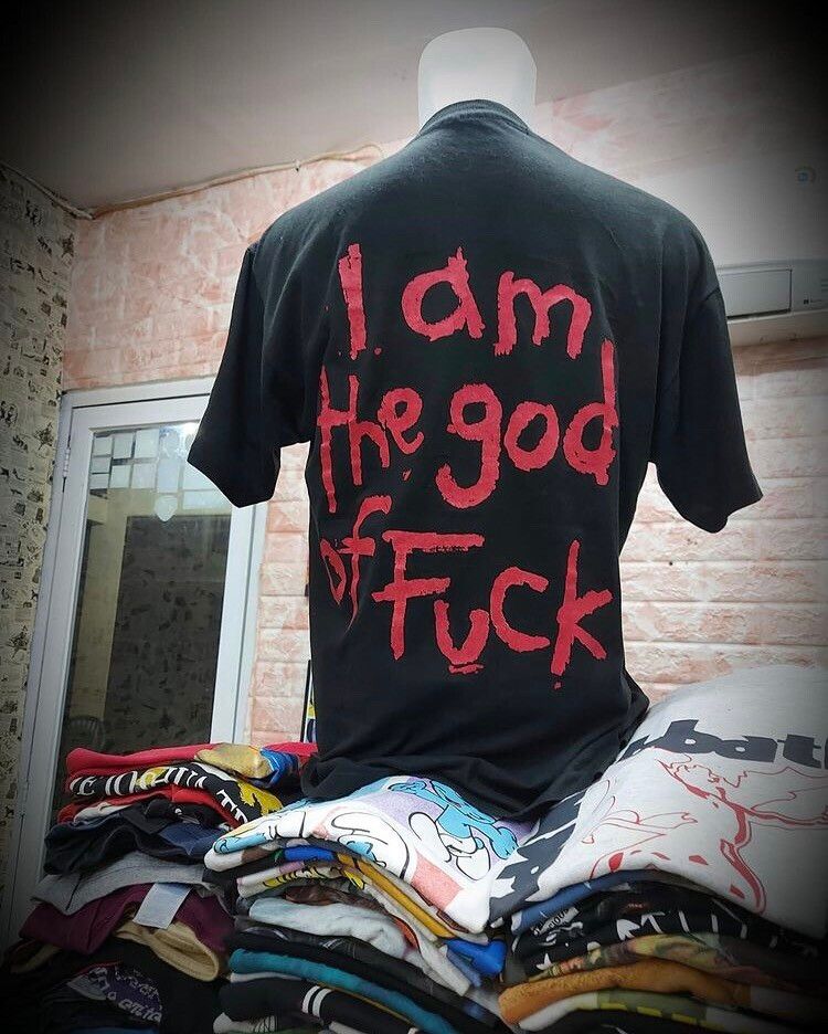 Vintage Vintage Marilyn Manson ' I am The God of Fuck T-Shirt 