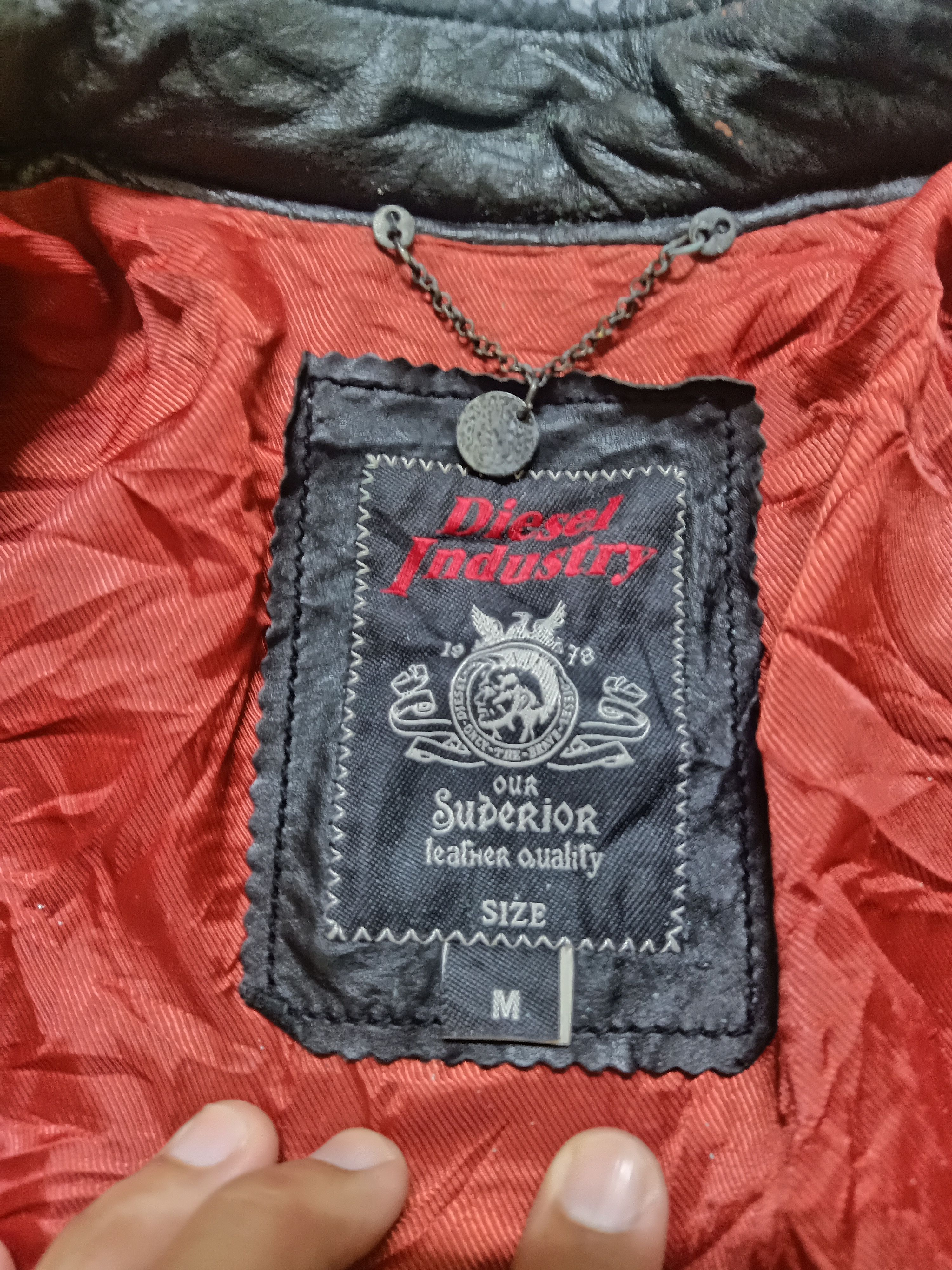 Diesel Diesel Leather Bikers Jacket Size US M / EU 48-50 / 2 - 7 Thumbnail
