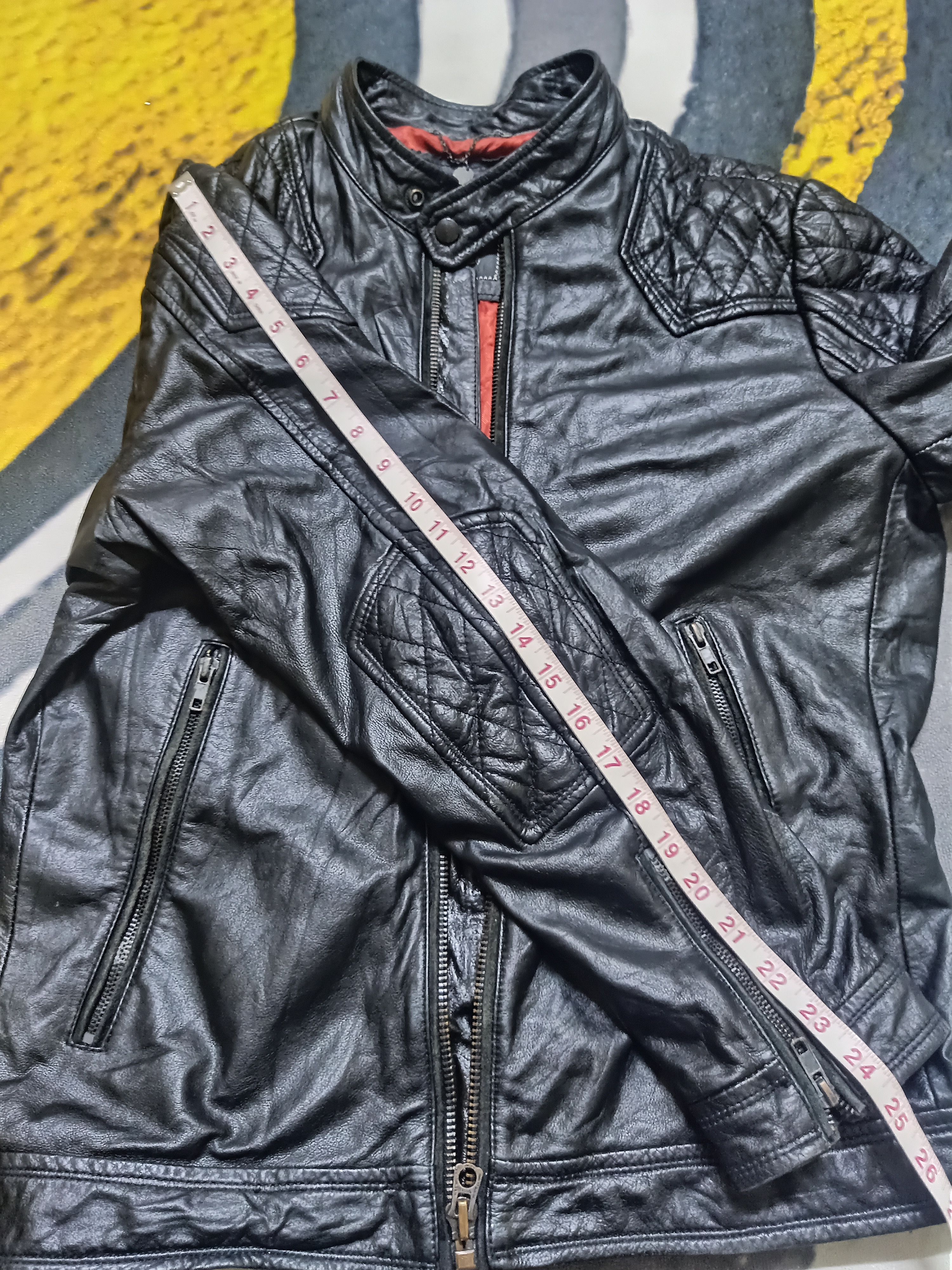 Diesel Diesel Leather Bikers Jacket Size US M / EU 48-50 / 2 - 13 Thumbnail