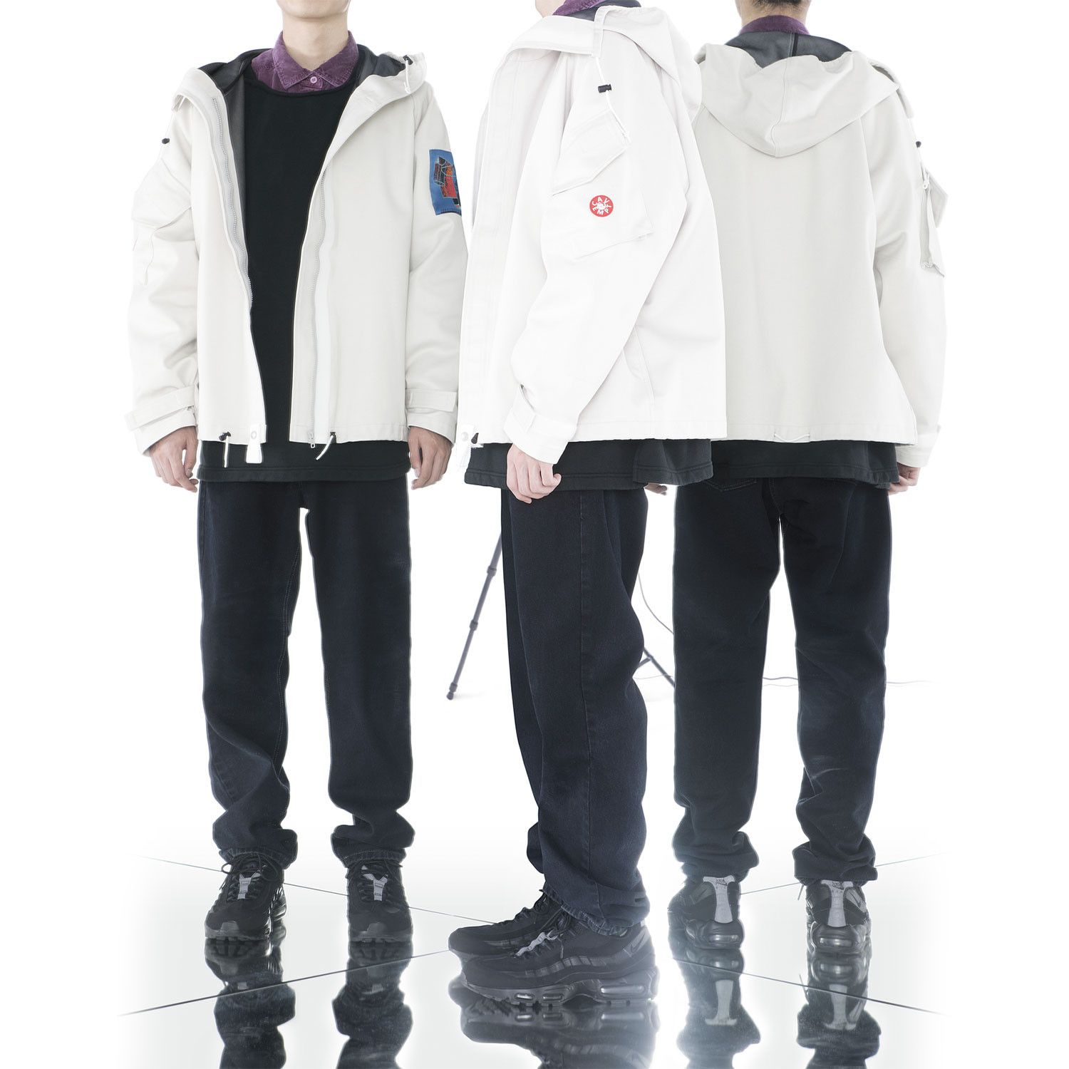 ジャケット・アウター CavEmpt CONTRAST STITCH HOOD ZIP JACKET Cav Empt C.E CONTRAST STITCH HOOD ZIP JACKET – unexpected store