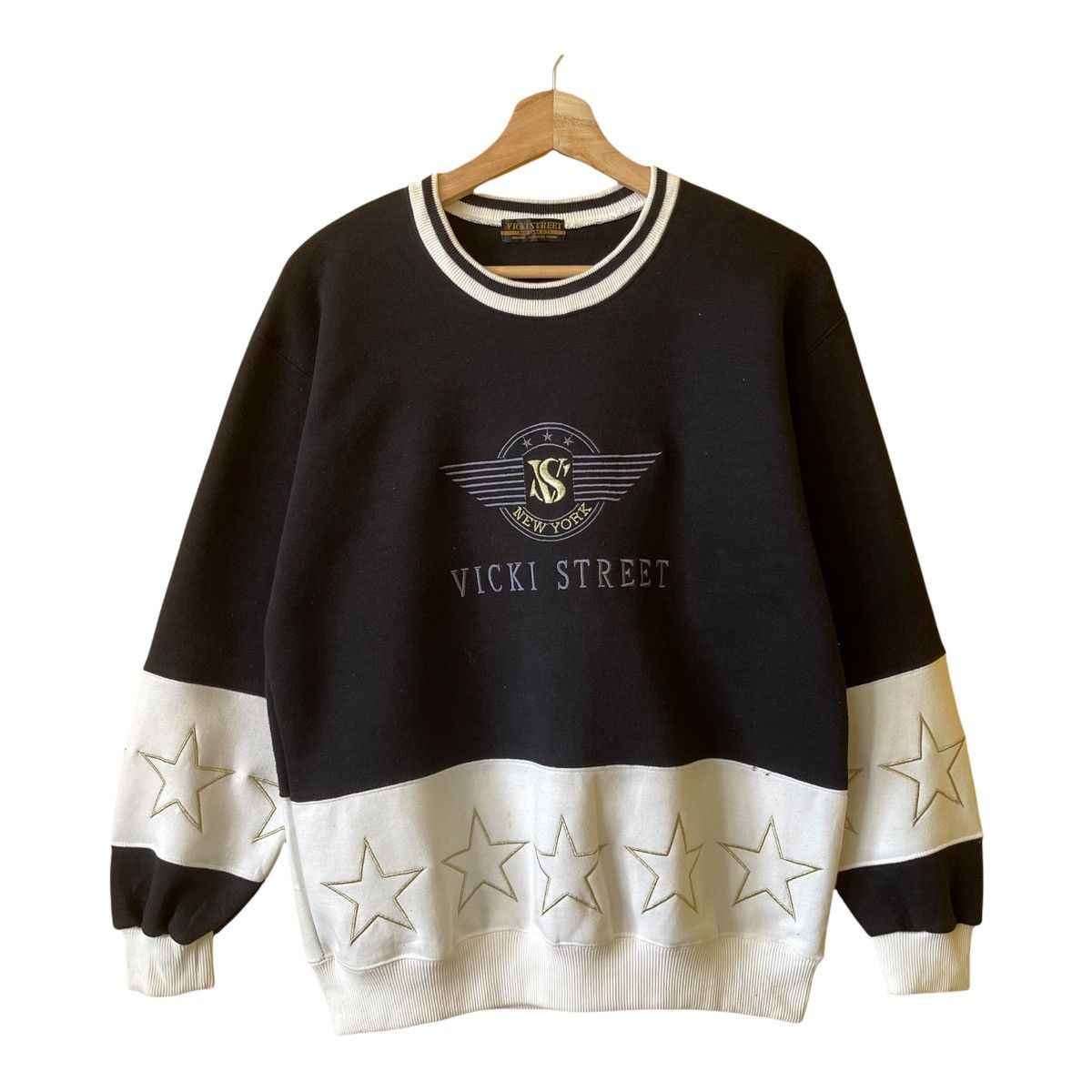 Japanese Brand Vicki Street New York Crewneck Sweatshirt Size M Size US M / EU 48-50 / 2 - 1 Thumbnail