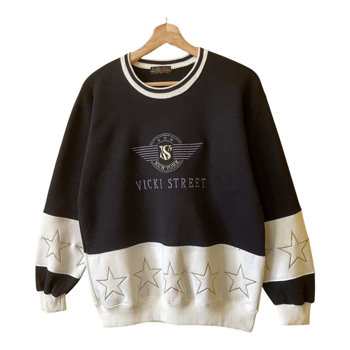 Japanese Brand Vicki Street New York Crewneck Sweatshirt Size M Size US M / EU 48-50 / 2 - 3 Thumbnail