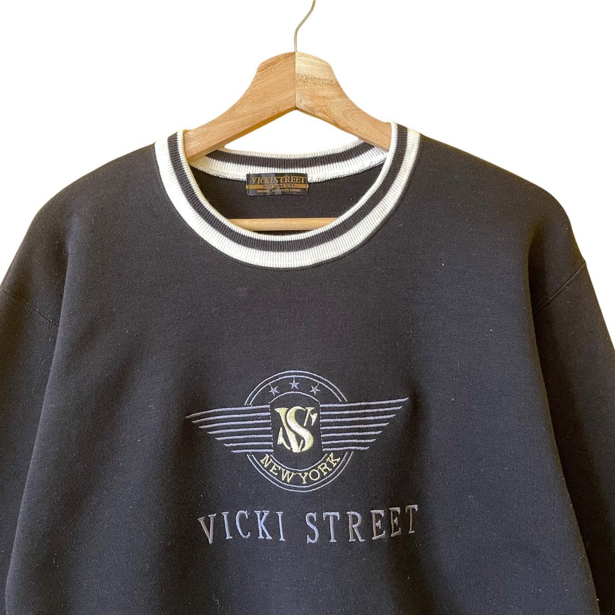 Japanese Brand Vicki Street New York Crewneck Sweatshirt Size M Size US M / EU 48-50 / 2 - 5 Thumbnail