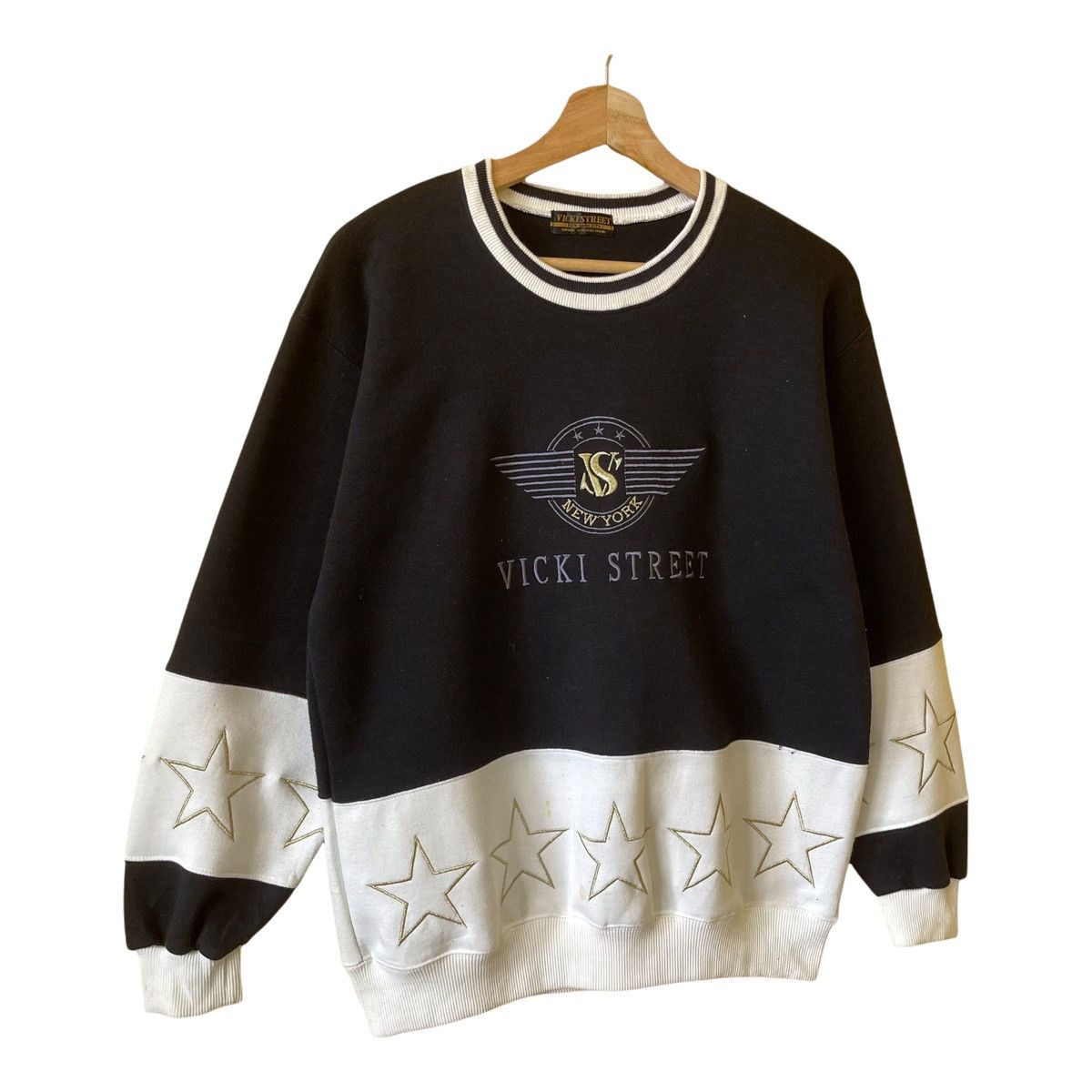 Japanese Brand Vicki Street New York Crewneck Sweatshirt Size M Size US M / EU 48-50 / 2 - 2 Thumbnail