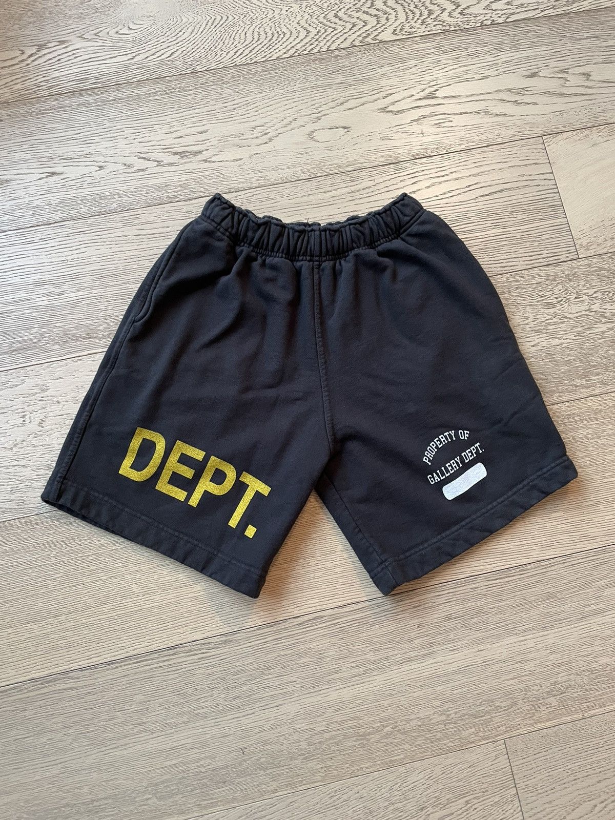 Gallery Dept. Gallery Department Shorts G.I. Black and Yellow