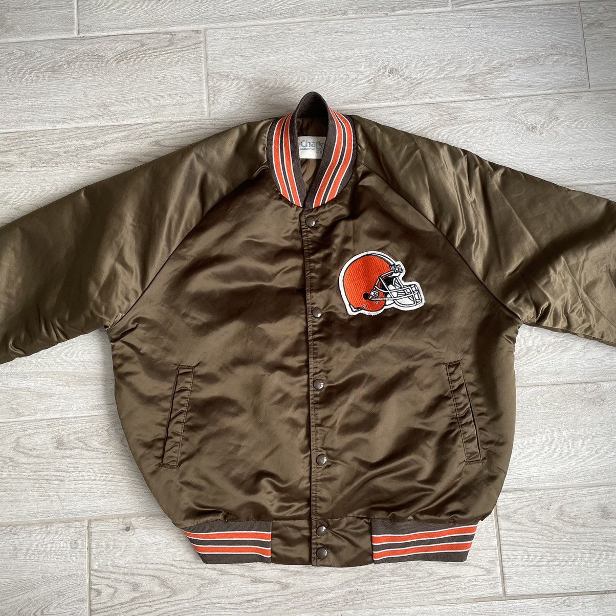 Vintage Vintage Browns Bomber Jacket | Grailed