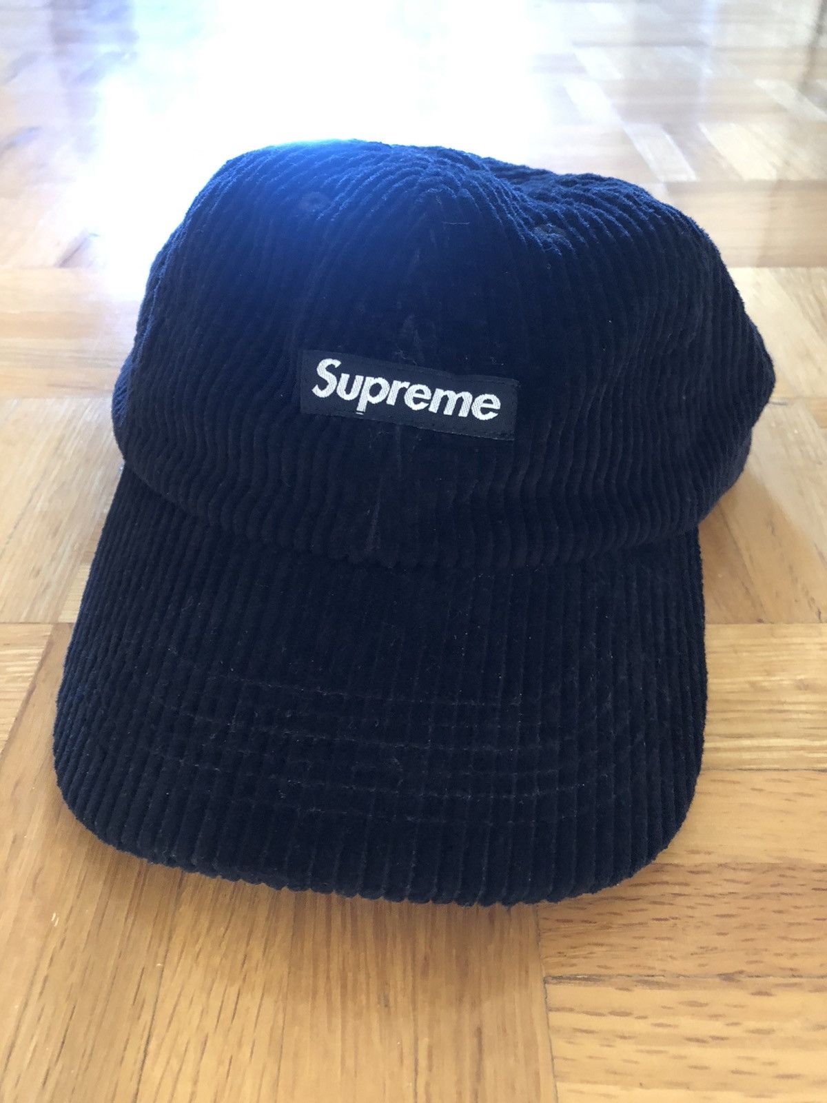 シュプリーム　Ripple Corduroy Small Box 6-Panel Supreme Ripple Corduroy Small Box 6-Panel | Grailed