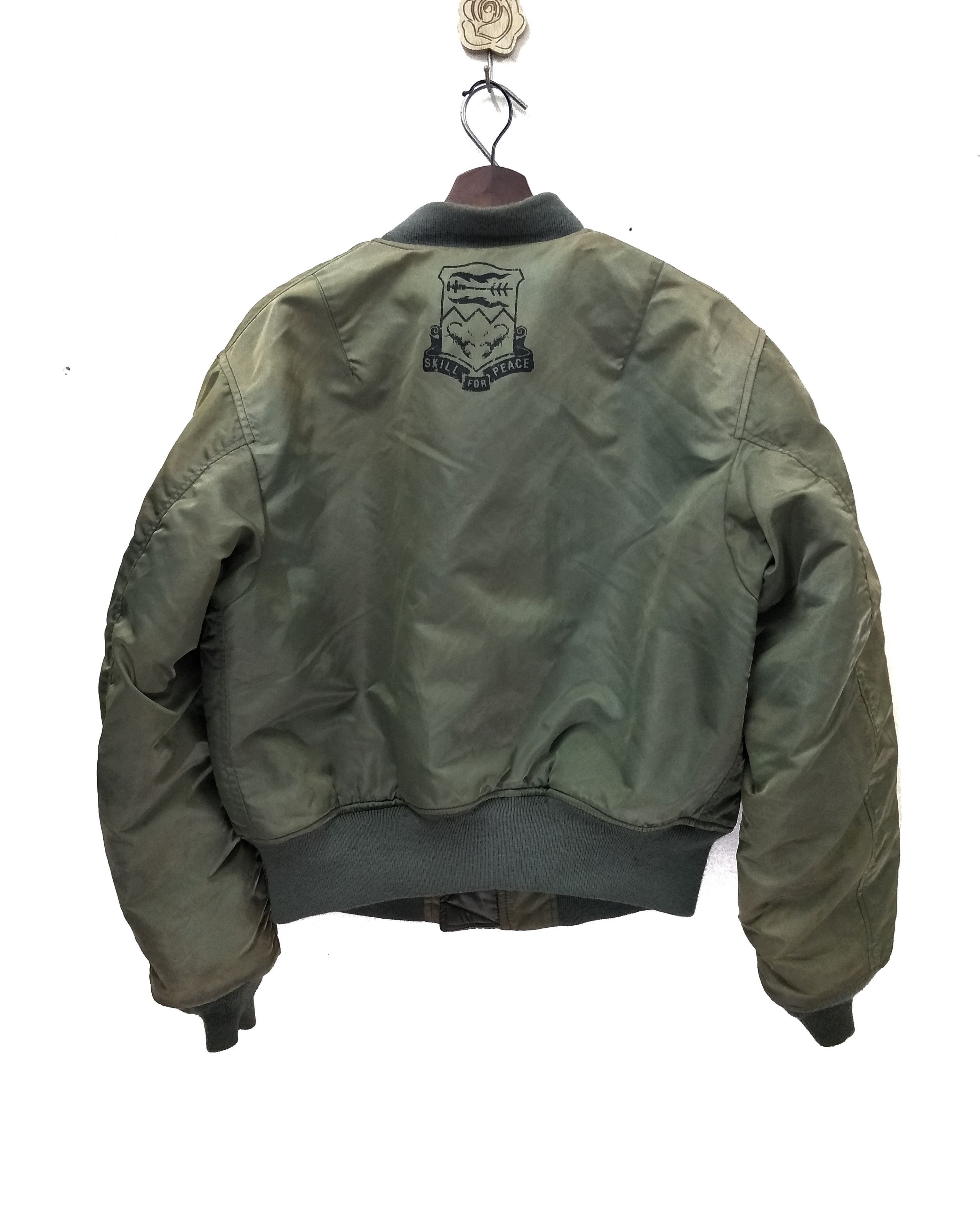 Avirex Vintage Avirex Flight Bombers Jacket Black Scorpions Size US M / EU 48-50 / 2 - 2 Thumbnail