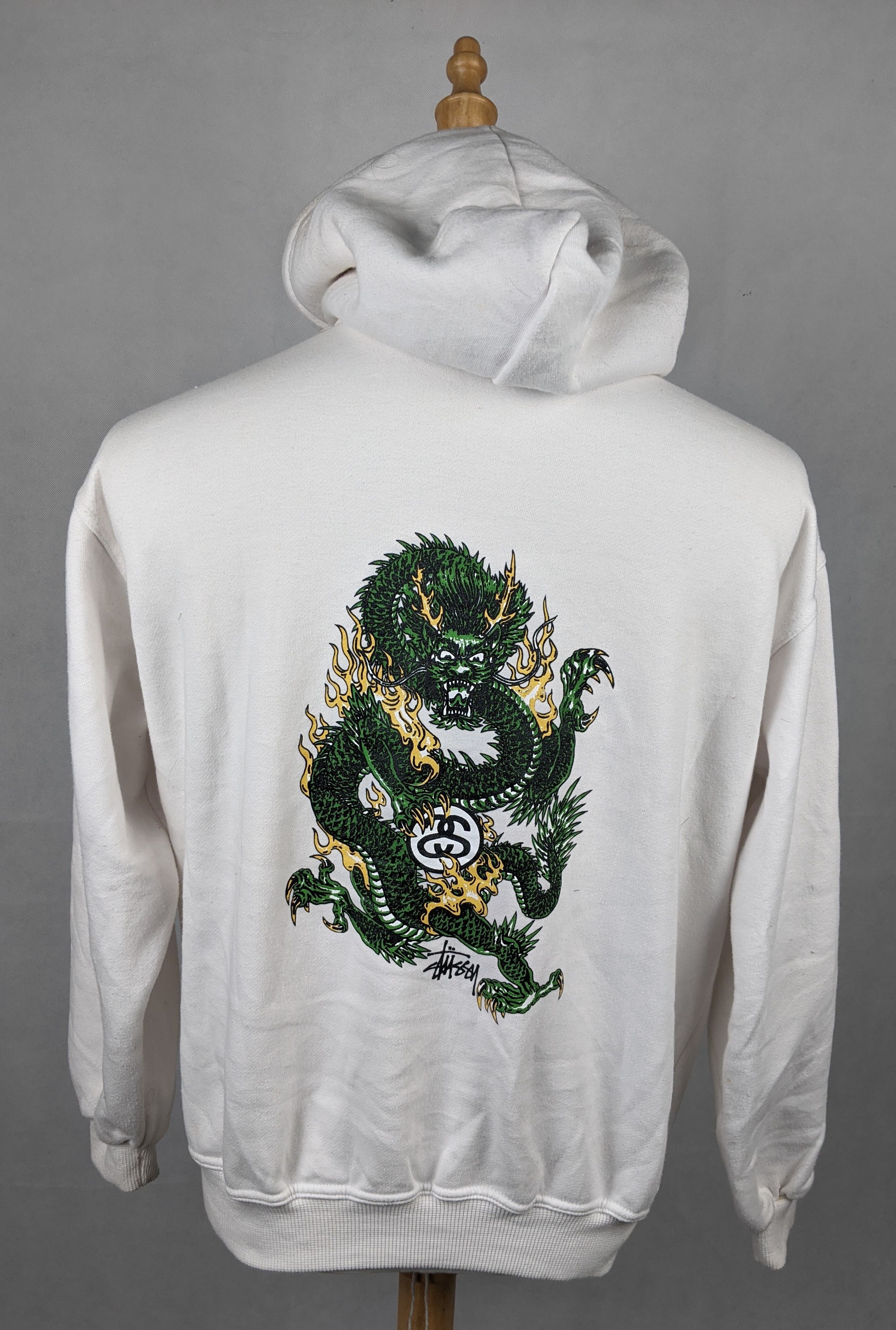 Vintage Vintage Stussy Dragon Sweater Hoodie 90s | Grailed