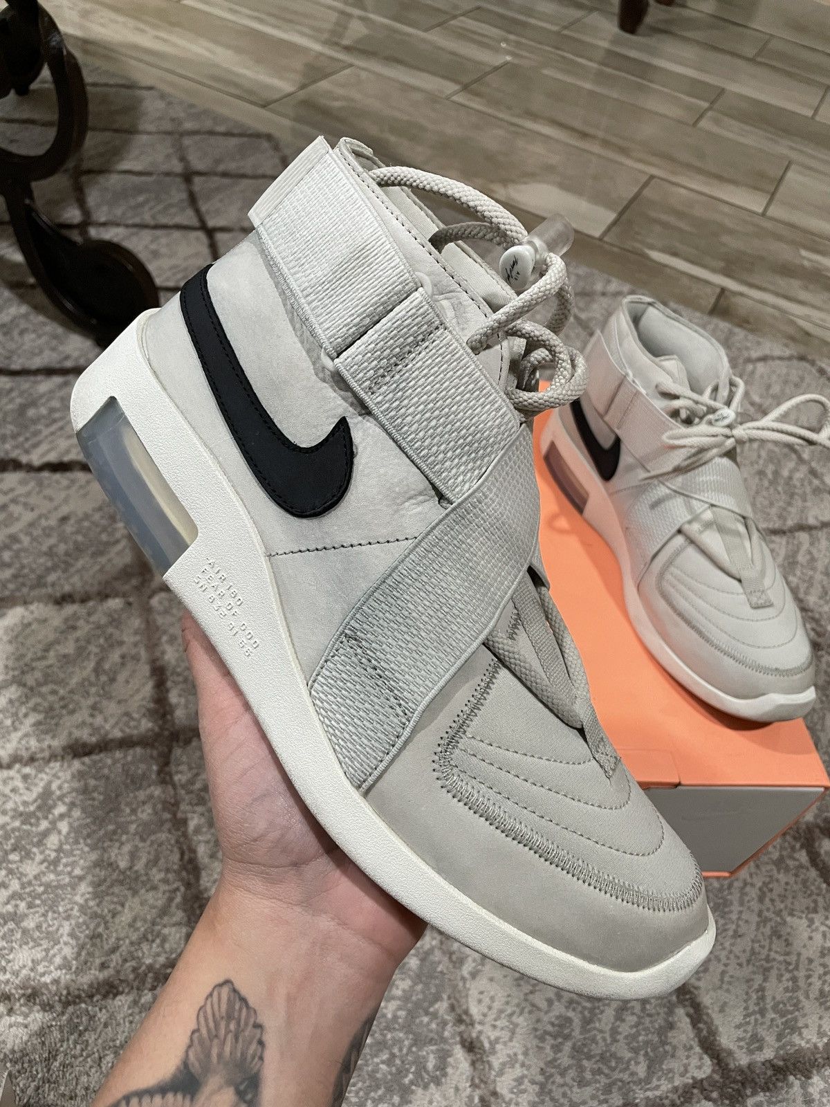 Fear Of God Nike Air Raid Light Bone | Grailed