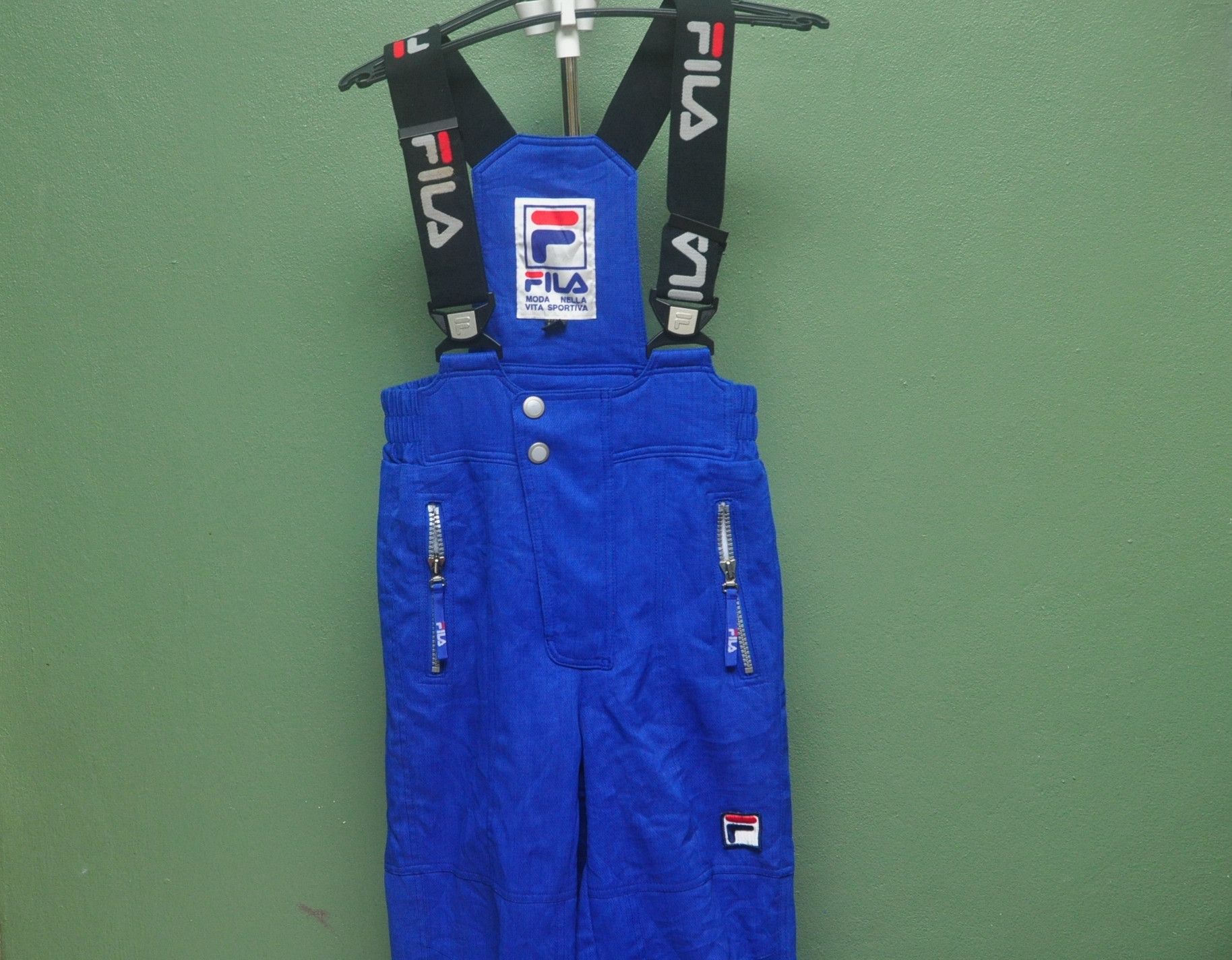 Designer × Japanese Brand Vintage Fila Ski Suit Big Logo Travis Scott Fashion Style Size US 29 - 3 Thumbnail
