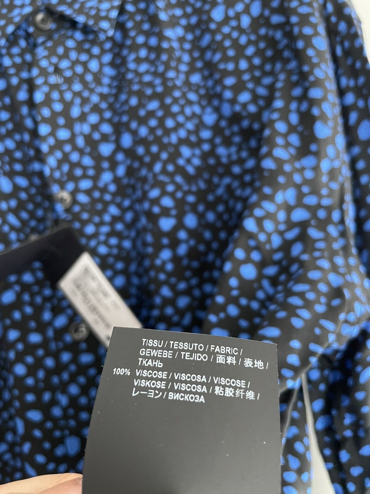 Hedi Slimane × Saint Laurent Paris × Yves Saint Laurent $1,200 Value Rare Runway Leopard Shirt Limited Edition NEW Size US M / EU 48-50 / 2 - 10 Thumbnail