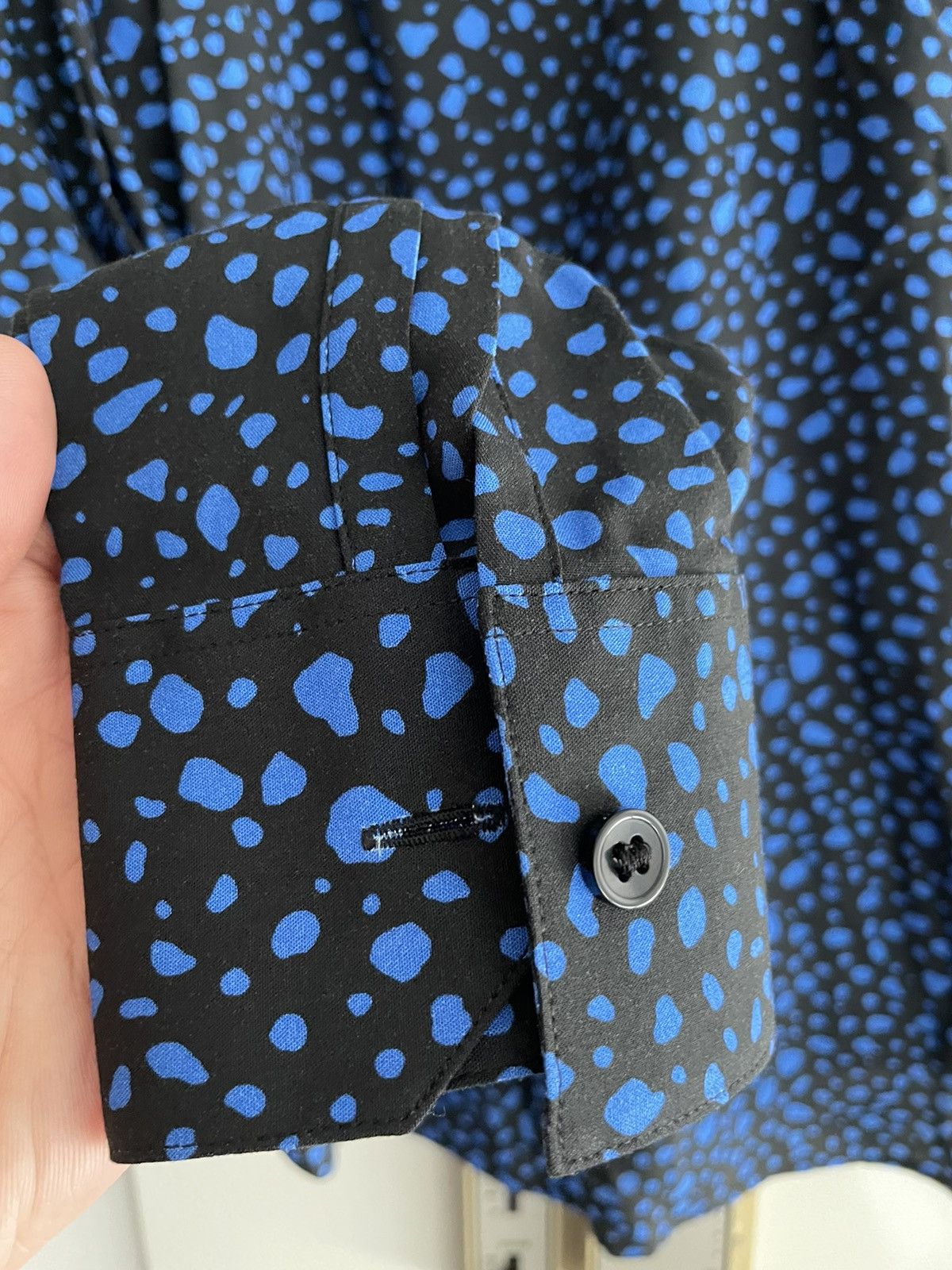 Hedi Slimane × Saint Laurent Paris × Yves Saint Laurent $1,200 Value Rare Runway Leopard Shirt Limited Edition NEW Size US M / EU 48-50 / 2 - 16 Thumbnail