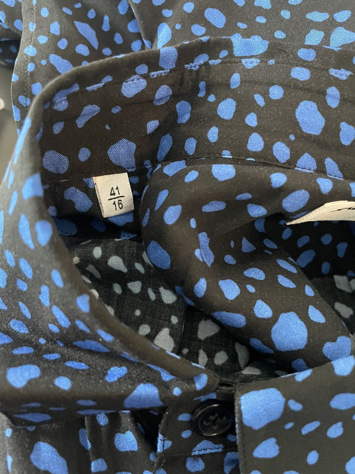 Hedi Slimane × Saint Laurent Paris × Yves Saint Laurent $1,200 Value Rare Runway Leopard Shirt Limited Edition NEW Size US M / EU 48-50 / 2 - 7 Thumbnail