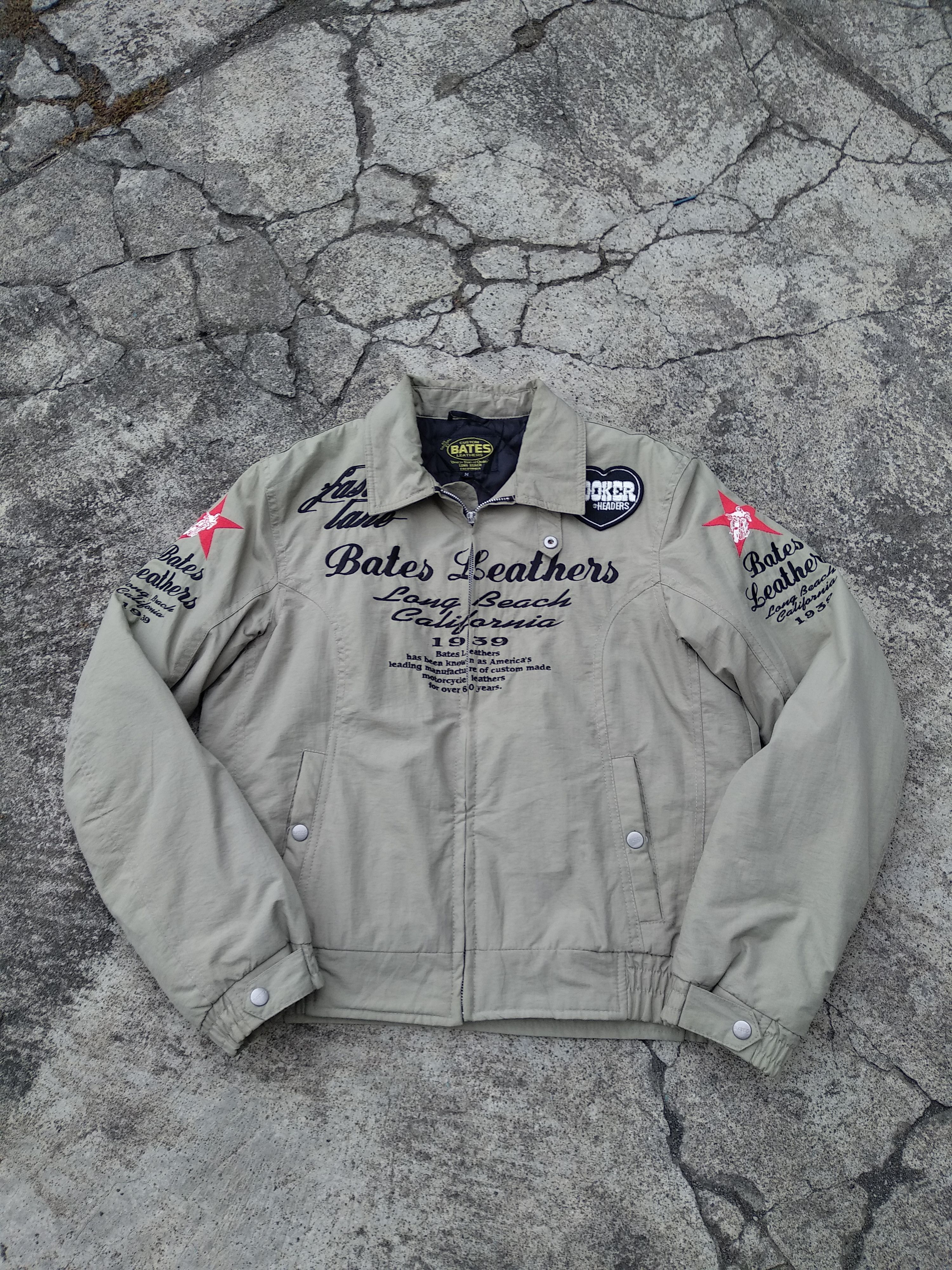 Vintage Bates Race California Jacket 🔥