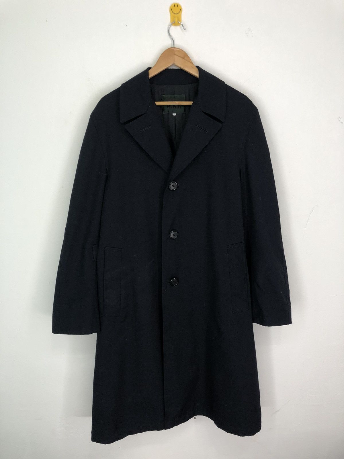 Yohji Yamamoto A.A.R DURBAN Black Trench Coat