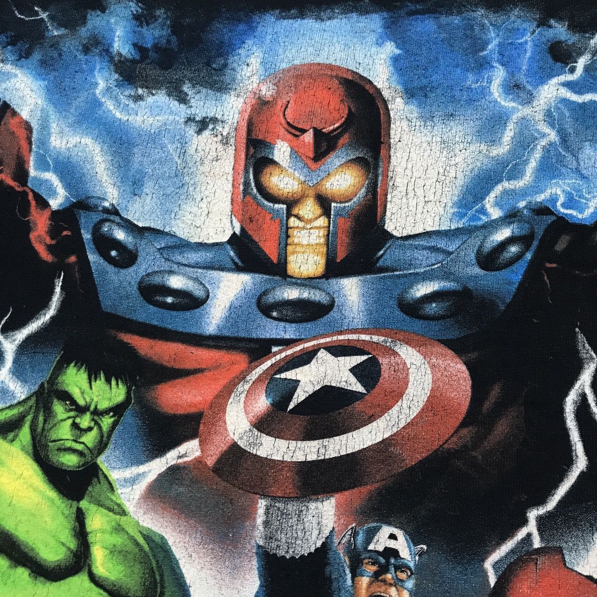 Mad Engine × Marvel Comics × Vintage Marvel Avengers x Xmen magneto wolverine t shirt Size US XL / EU 56 / 4 - 3 Thumbnail