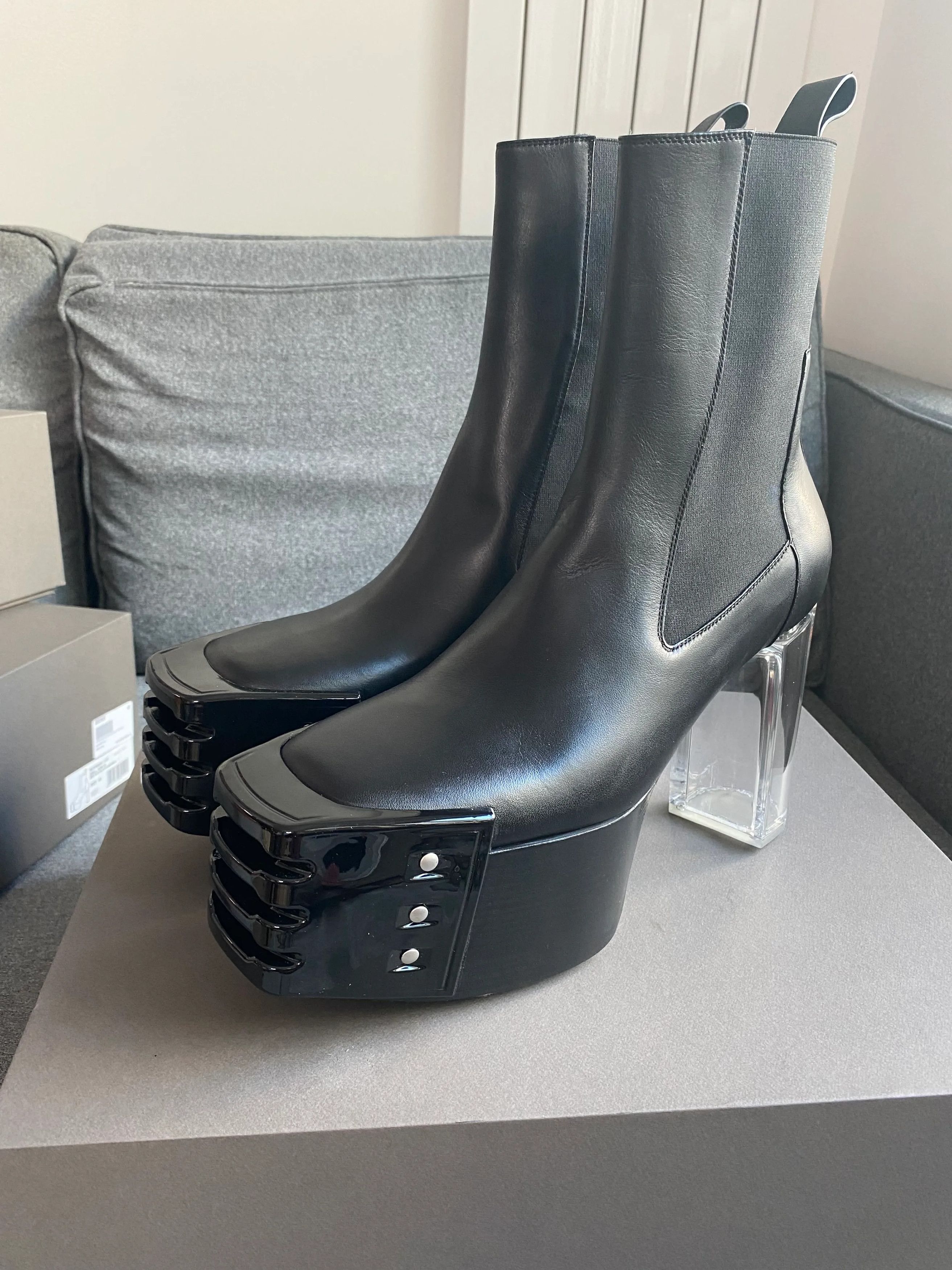 Rick Owens Kiss Heels/Boots - Brand New - Super rare size 46