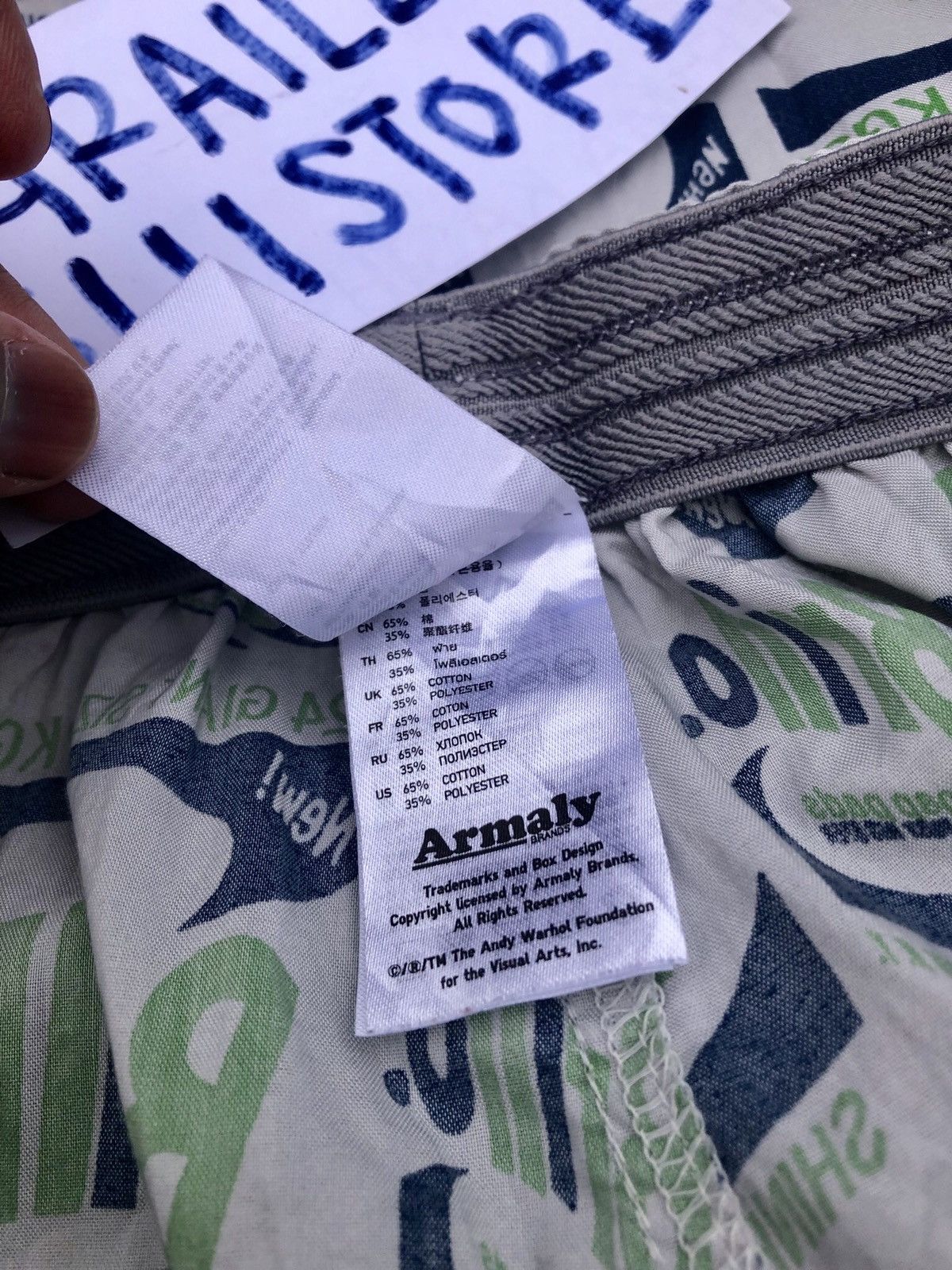 Andy Warhol × Uniqlo ANDY WARHOL three quarter pant Size US 28 / EU 44 - 4 Thumbnail