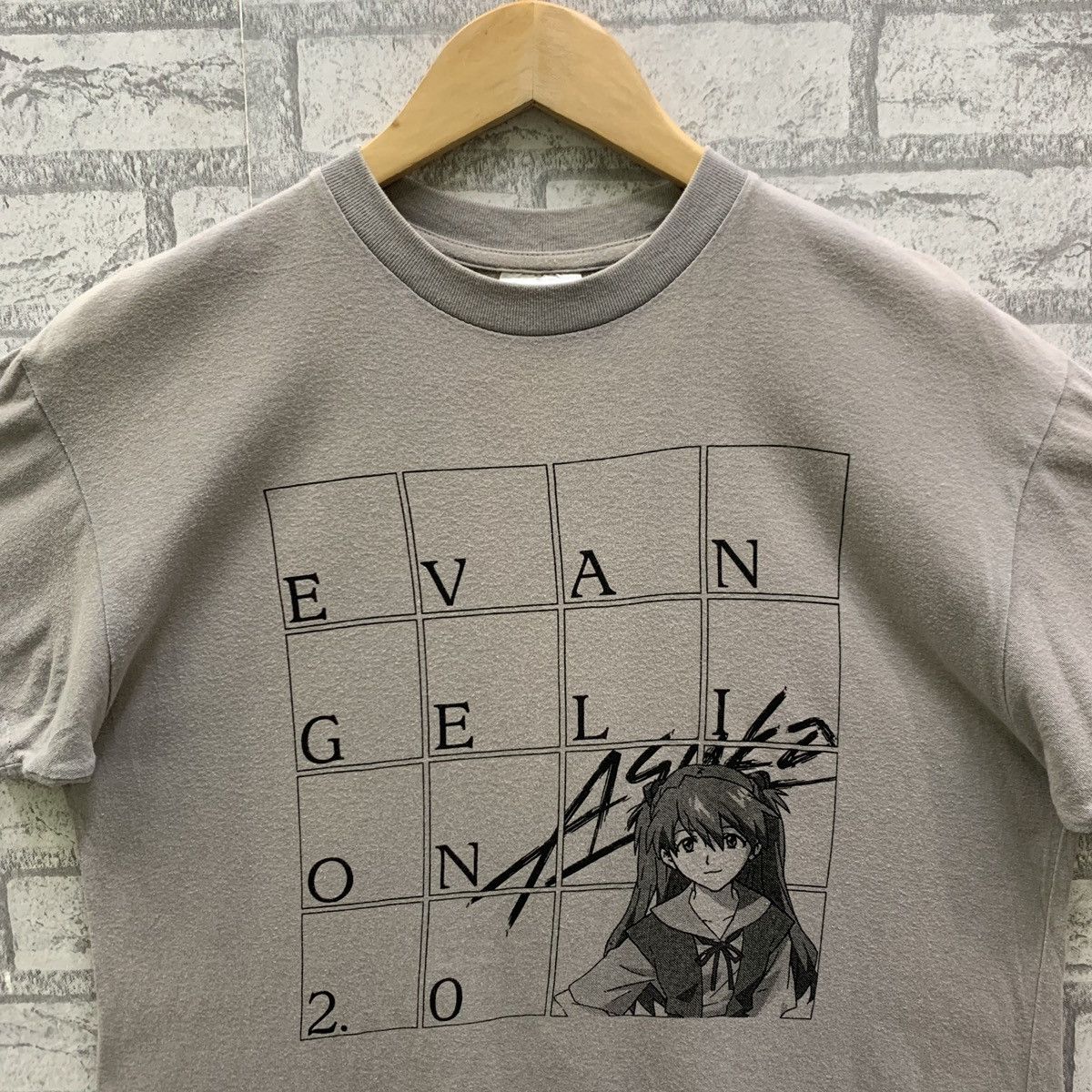 Anime Evangelion 2.0 Eva X Newtype Japanese Anime T-shirts Size US M / EU 48-50 / 2 - 3 Thumbnail