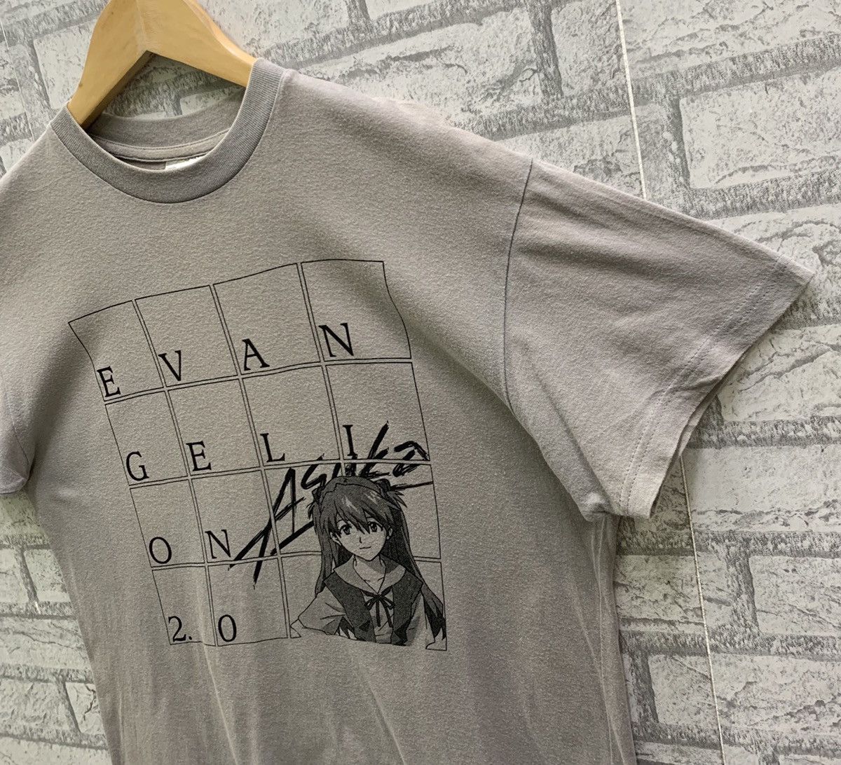 Anime Evangelion 2.0 Eva X Newtype Japanese Anime T-shirts Size US M / EU 48-50 / 2 - 5 Thumbnail
