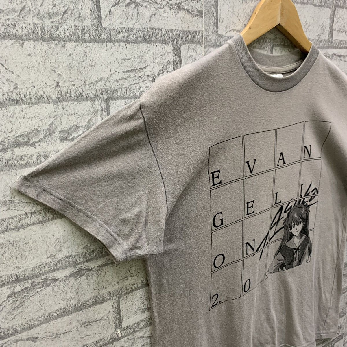 Anime Evangelion 2.0 Eva X Newtype Japanese Anime T-shirts Size US M / EU 48-50 / 2 - 6 Thumbnail