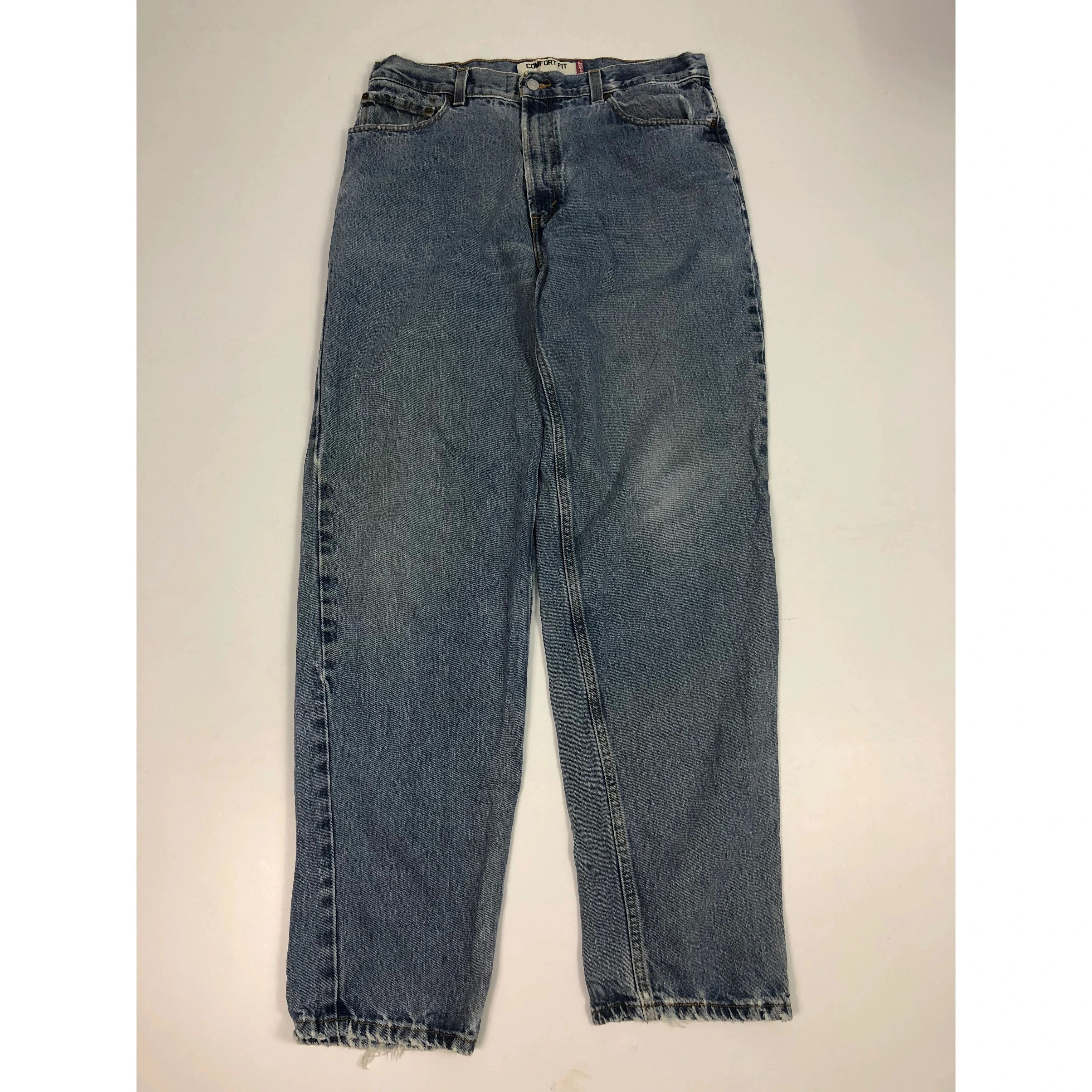 Levi's Vintage Levis 560 Comfort Fit Faded Denim DP0083 Size US 37 - 1 Thumbnail