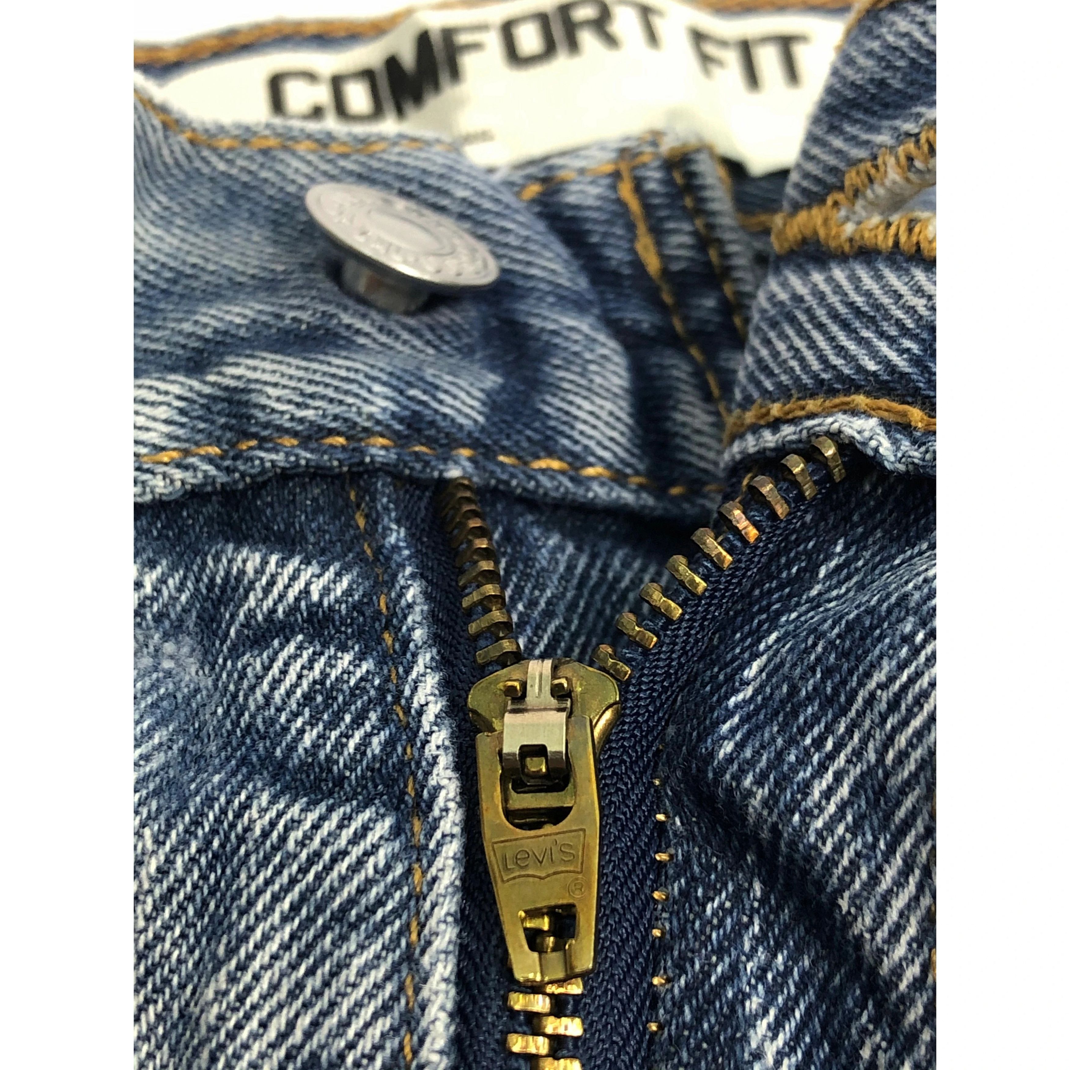 Levi's Vintage Levis 560 Comfort Fit Faded Denim DP0083 Size US 37 - 6 Thumbnail