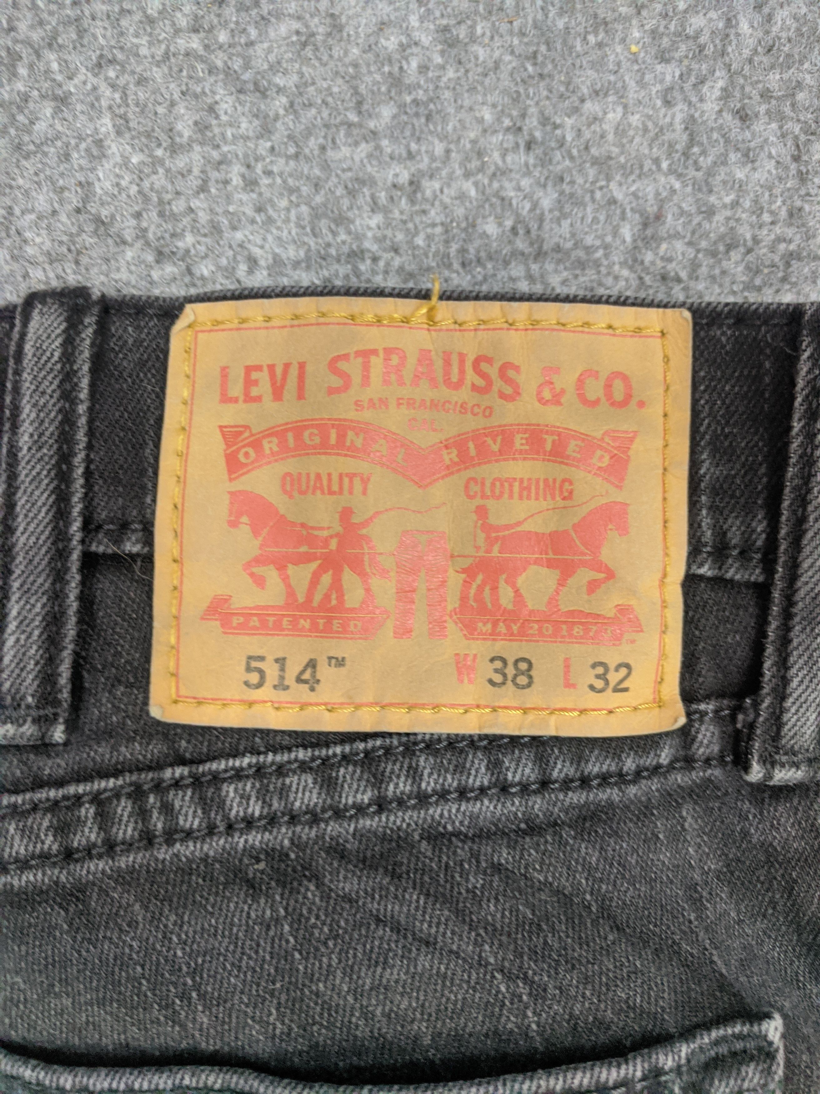Levi's Vintage Levis 514 Jeans DP0813 Size US 39 - 5 Thumbnail