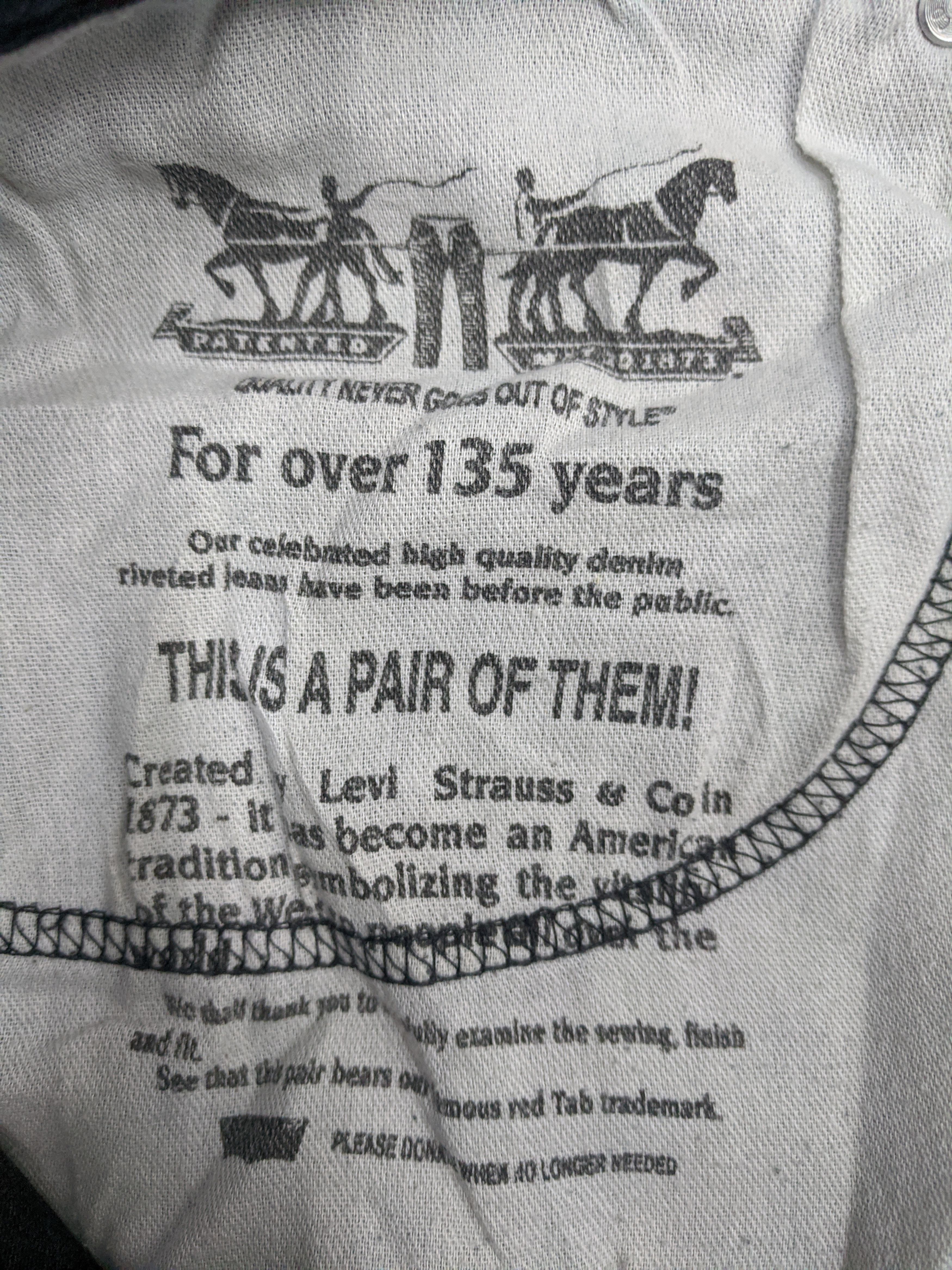 Levi's Vintage Levis 514 Jeans DP0813 Size US 39 - 15 Thumbnail
