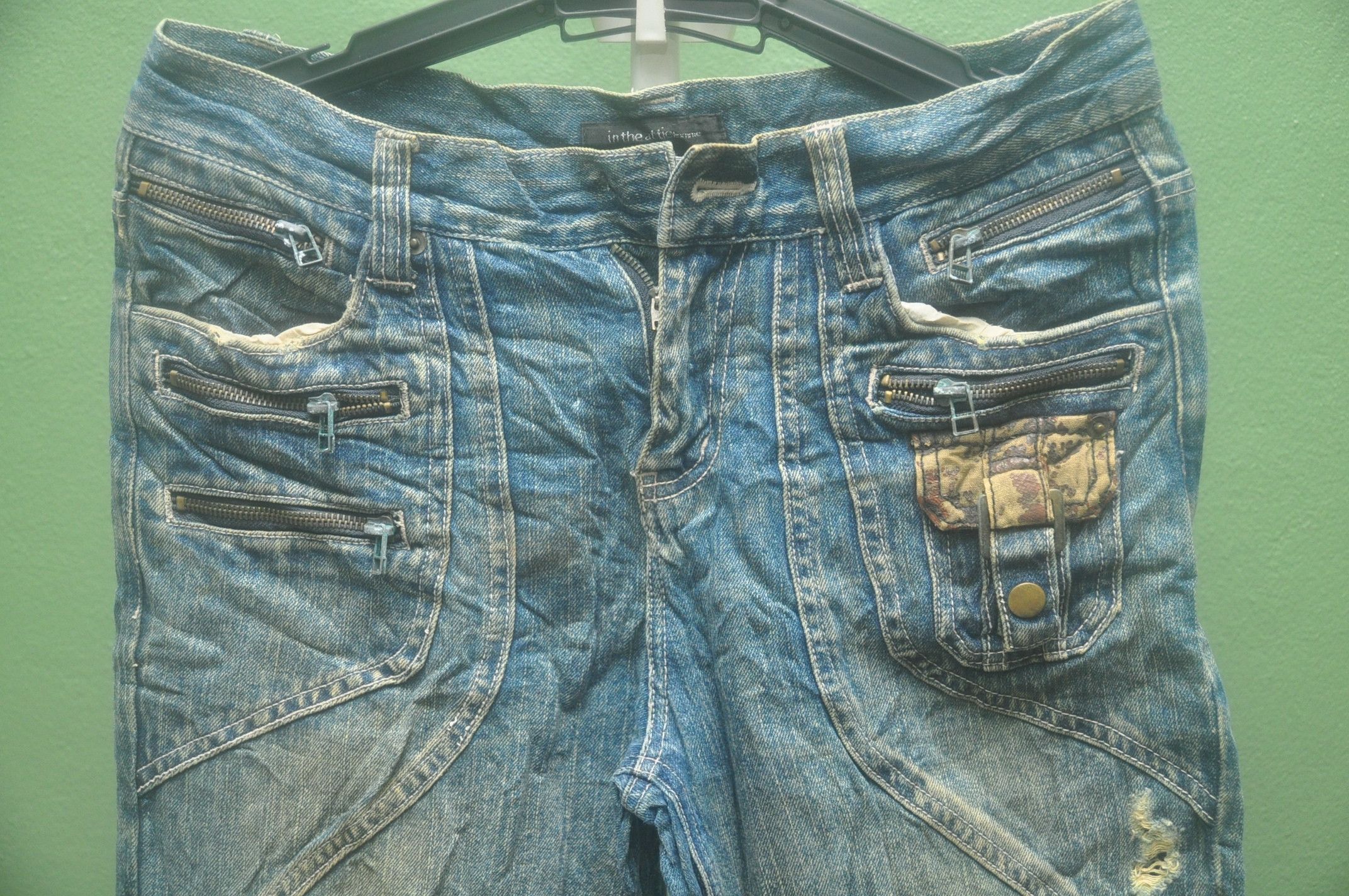 Japanese Brand Vintage Japanese Distressed Jeans Scott Fashion Style Size US 30 / EU 46 - 5 Thumbnail