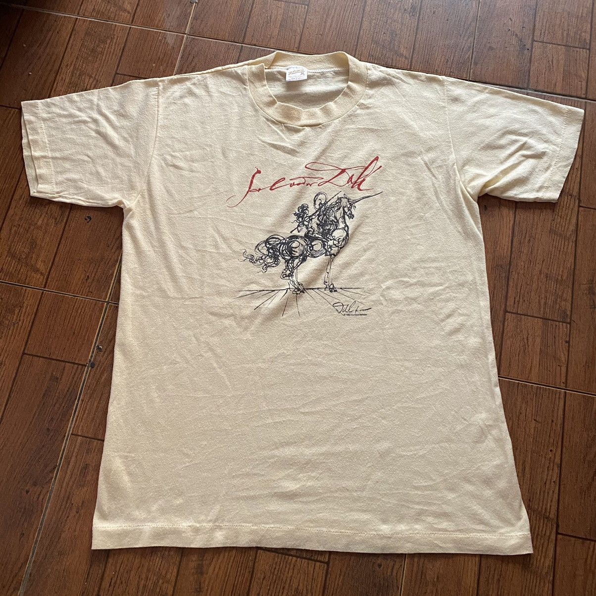 Vintage Rare Vintage 1983 Salvador Dali - Unicorn Size US M / EU 48-50 / 2 - 1 Thumbnail