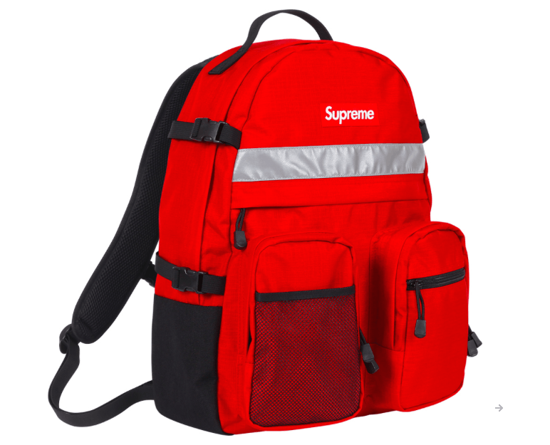 Supreme Supreme Red Hi Vis Backpack Grailed