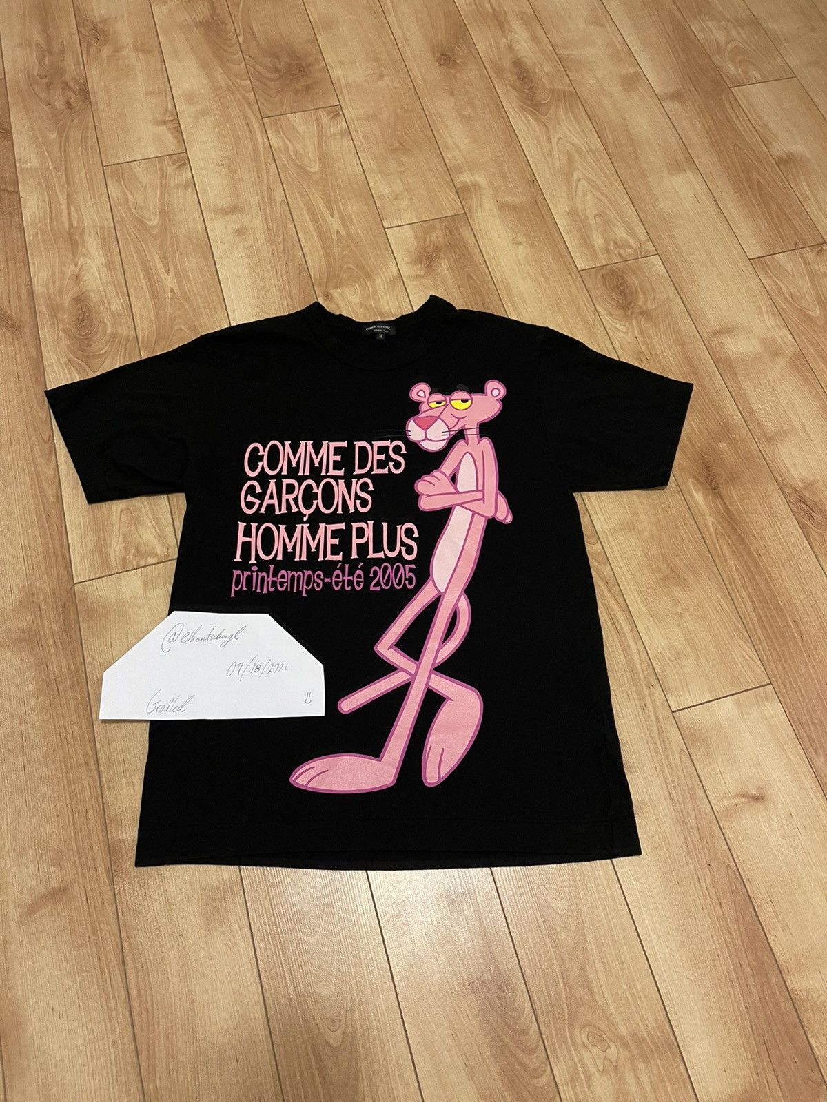 Comme des Garcons Pink Panther Tee | Grailed