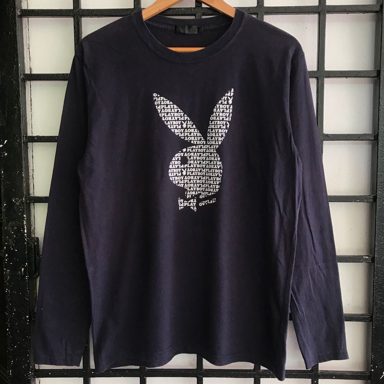 🔥 Vintage PLAYBOY Spellout Big Logo Design T-shirt