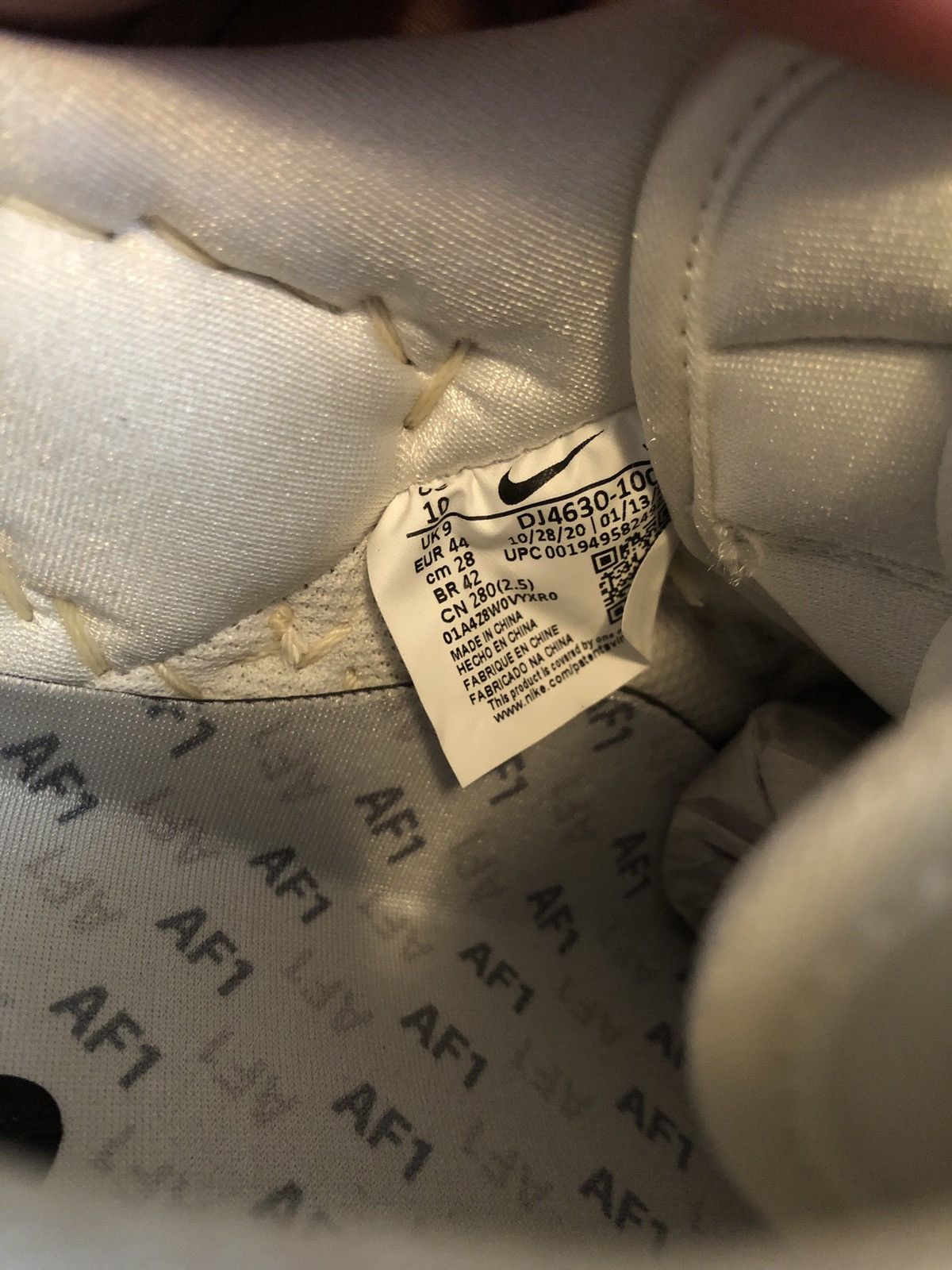 Nike Nike Air Force 1 x Edmond Looi “Dino Buhrol” Size 10 Size US 10 / EU 43 - 6 Thumbnail
