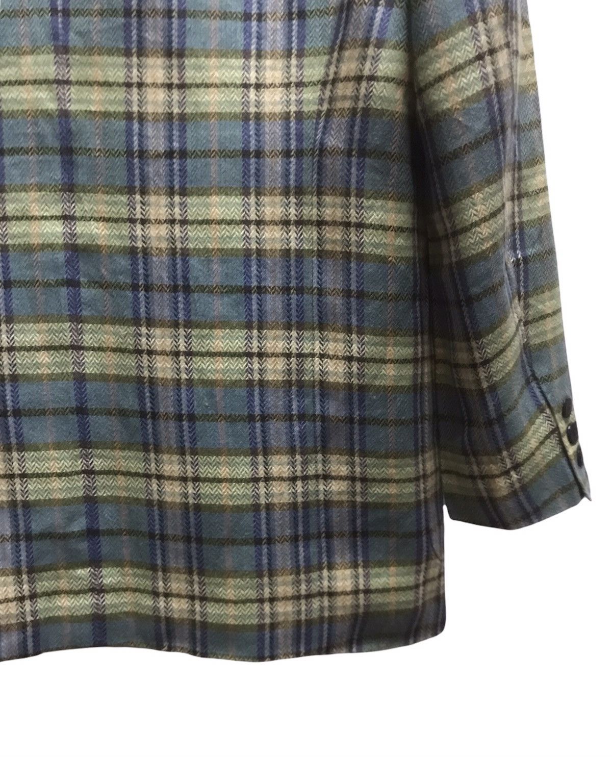 Japanese Brand × Kenzo Composition By Kenzo Plaid Blazer Size US S / EU 44-46 / 1 - 10 Thumbnail